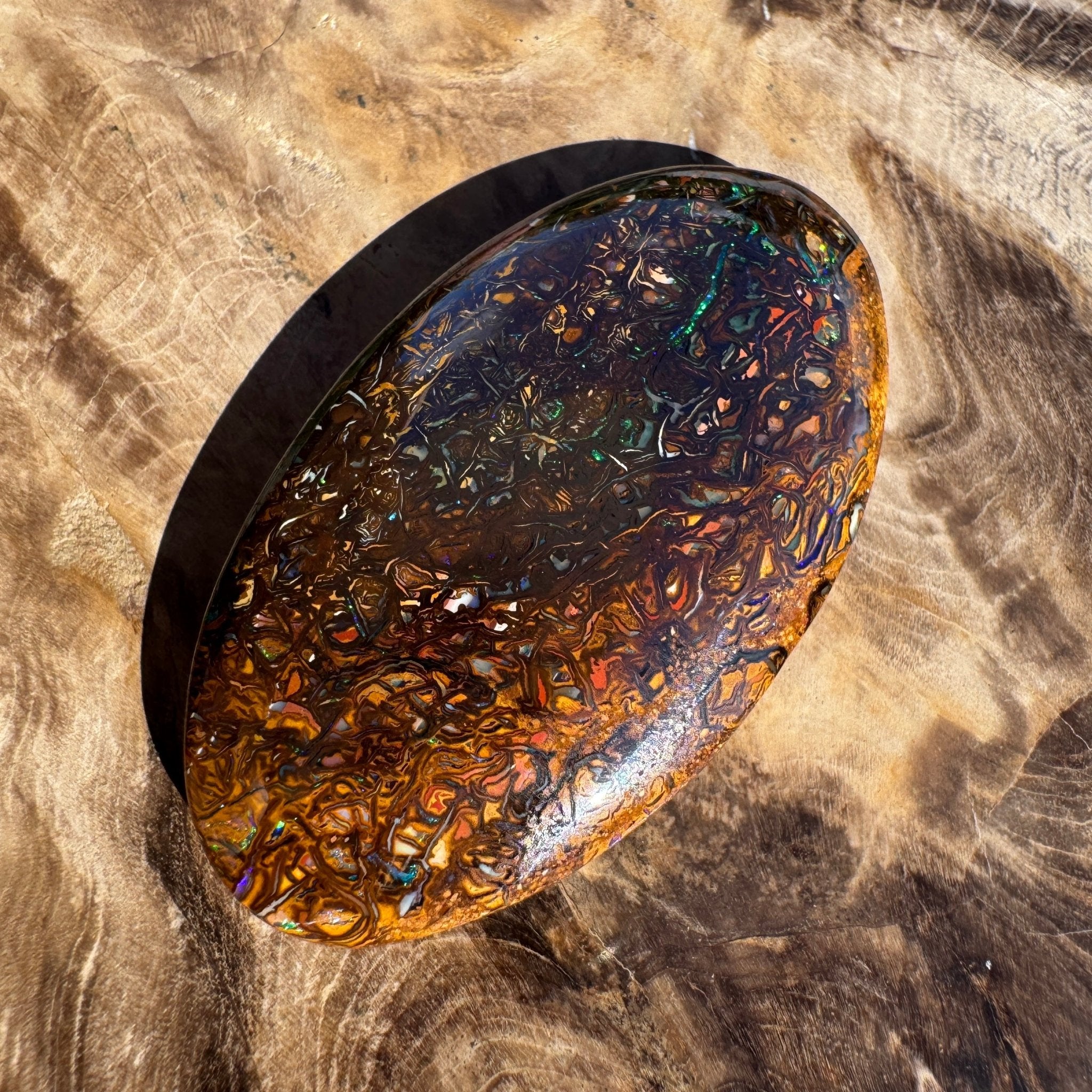 90ct Winton Queensland Boulder Opal | Solid Australian Opal | Hand-Cut