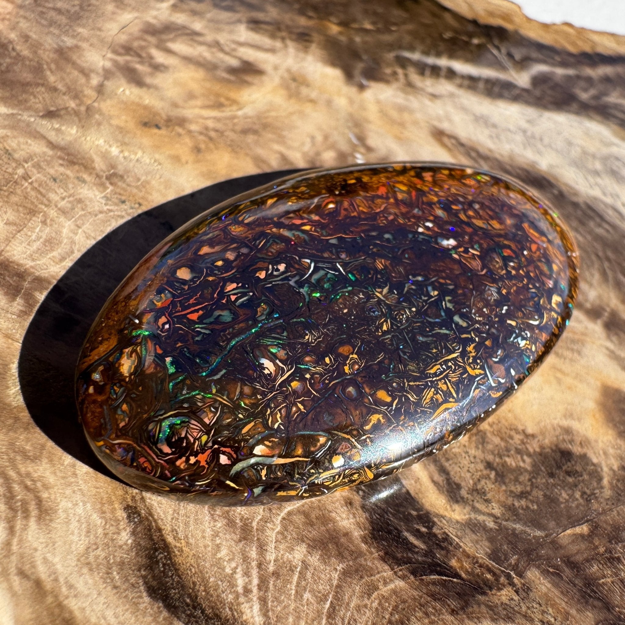 90ct Winton Queensland Boulder Opal | Solid Australian Opal | Hand-Cut