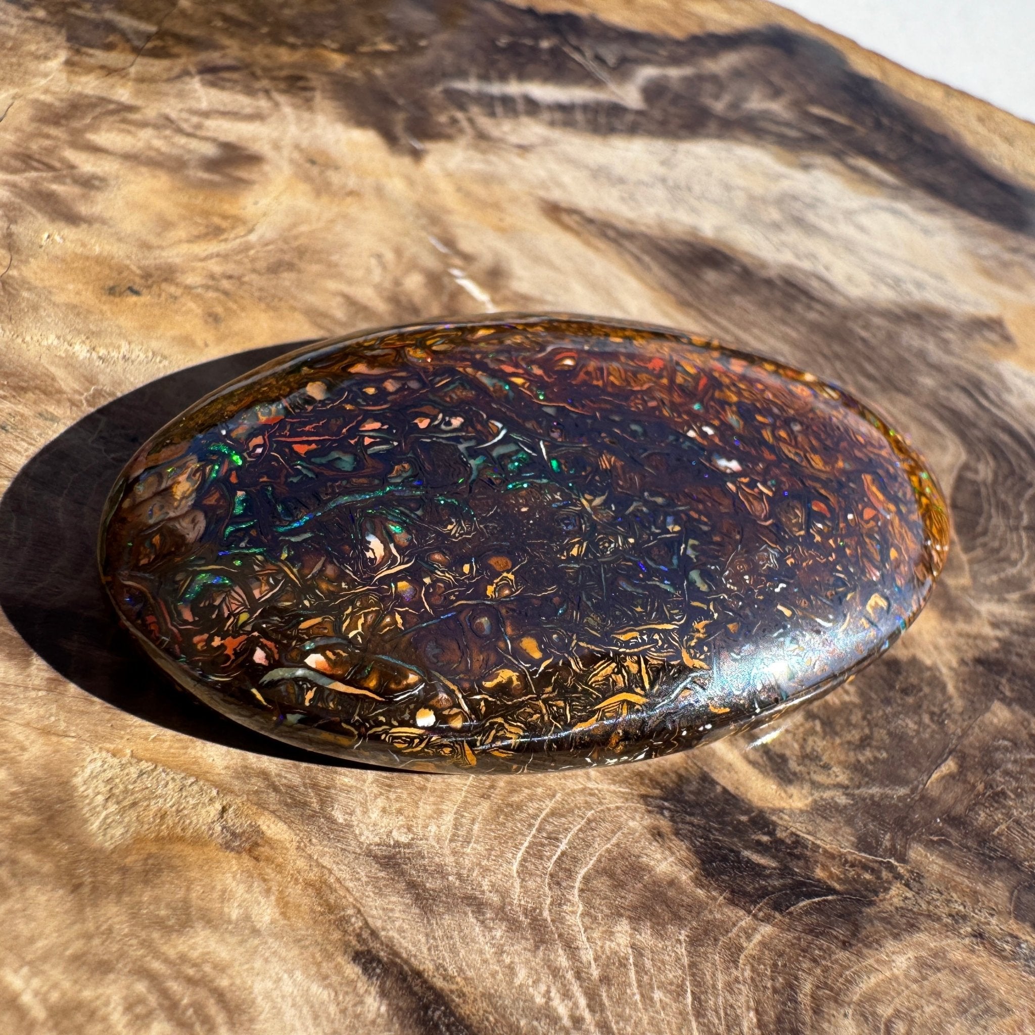 90ct Winton Queensland Boulder Opal | Solid Australian Opal | Hand-Cut