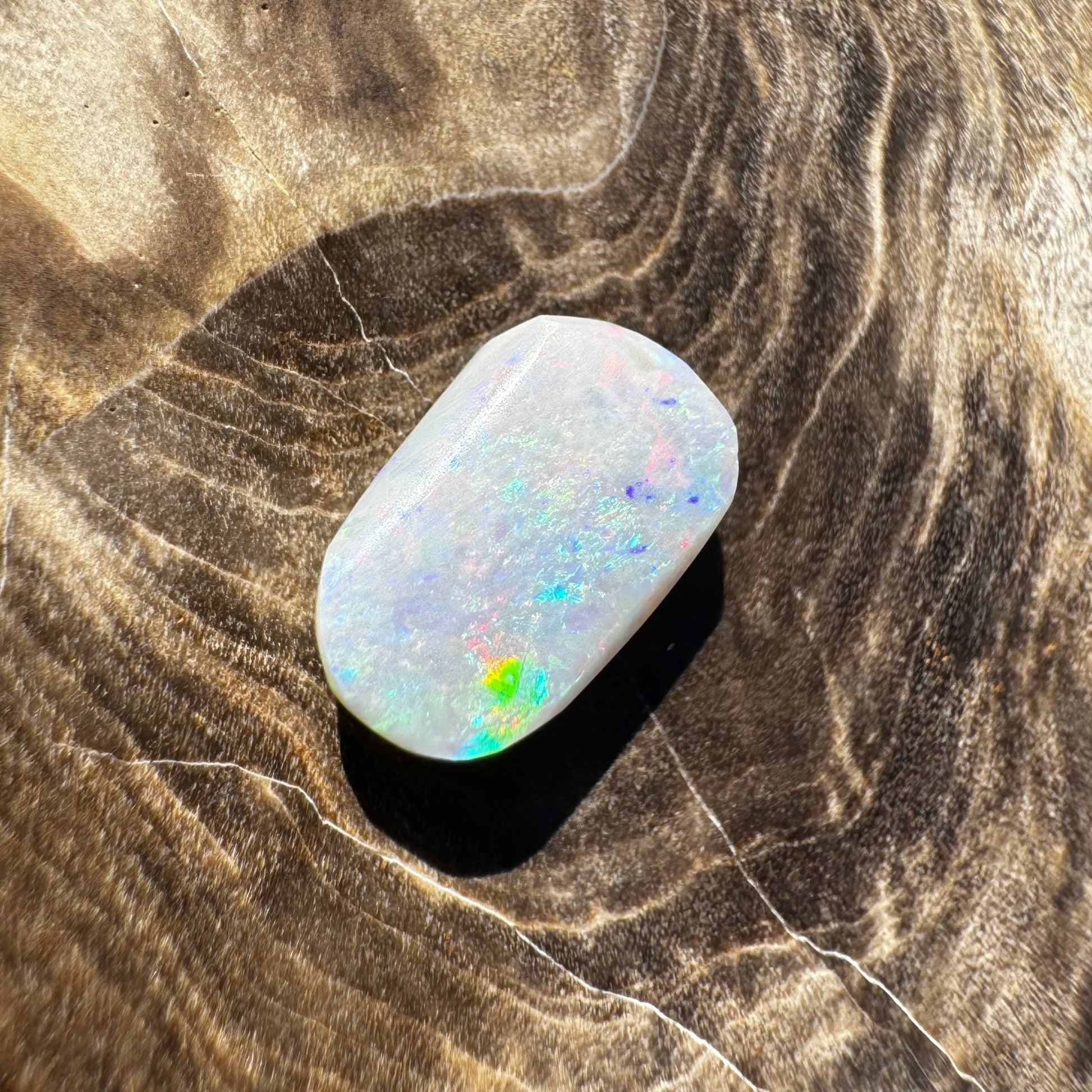 Lightning Ridge Semi Black Opal 1.2carat Solid Hand-Cut Luxury - Iona Opal Australia