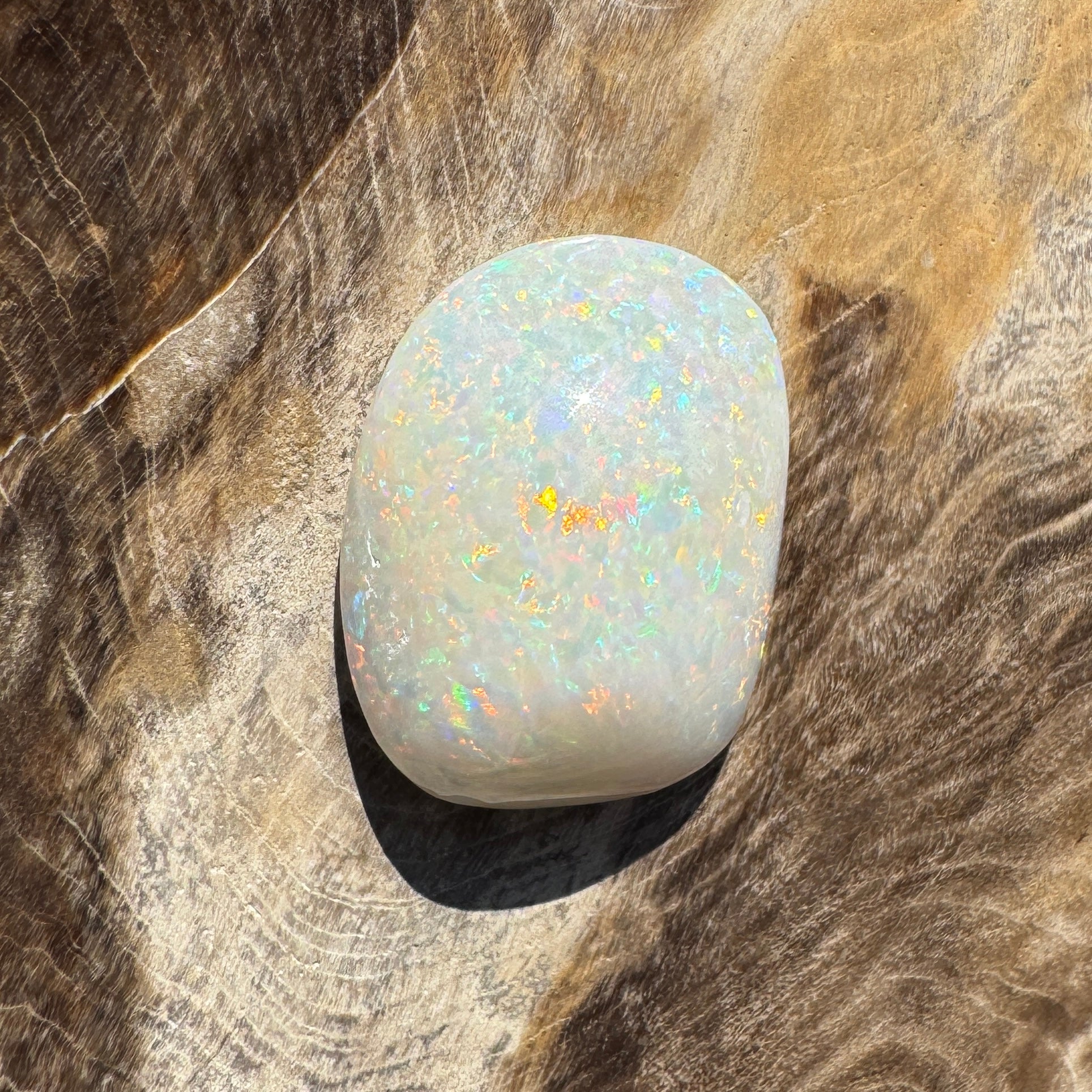 9.3ct Hand - cut Solid Coober Pedy Opal
