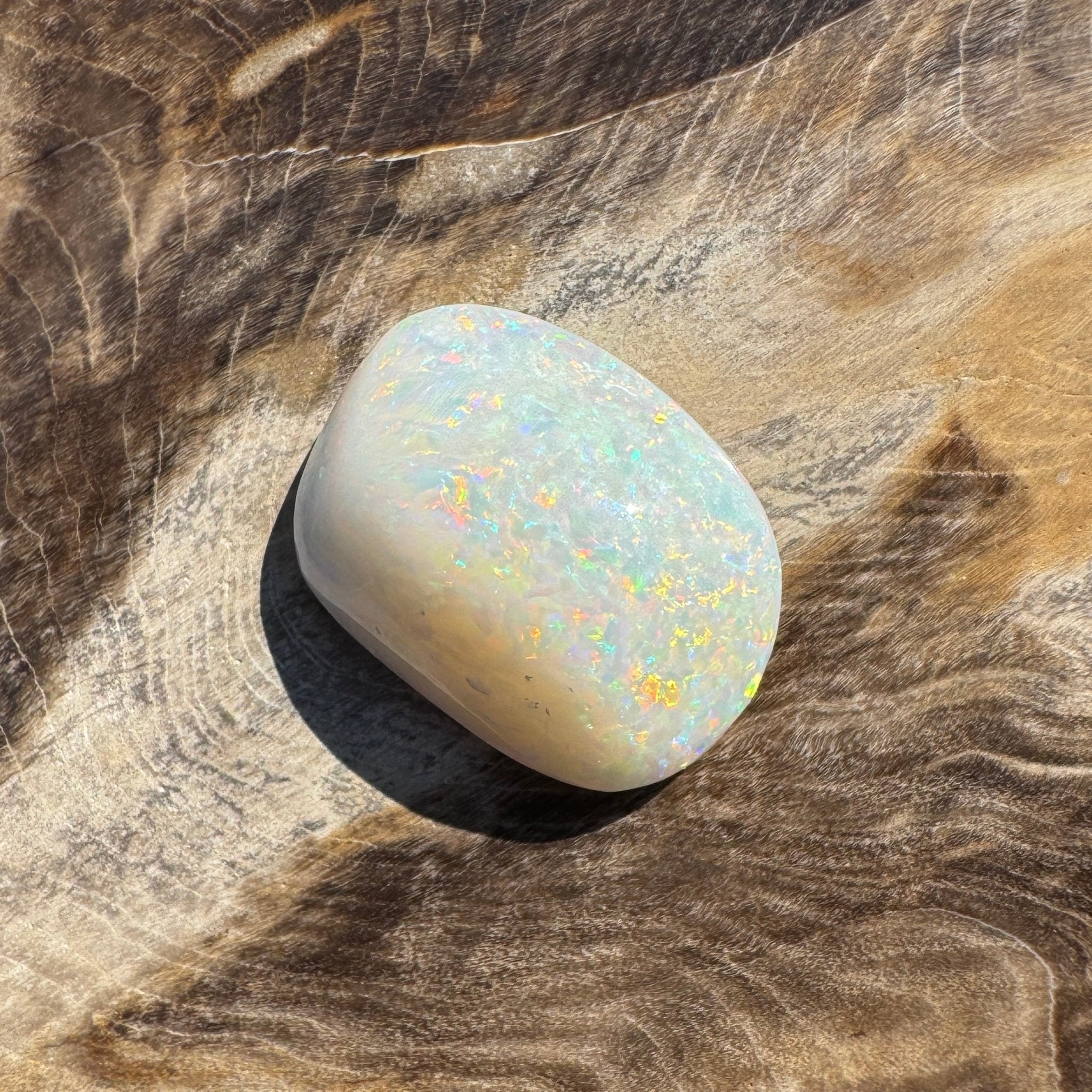 9.3ct Hand - cut Solid Coober Pedy Opal