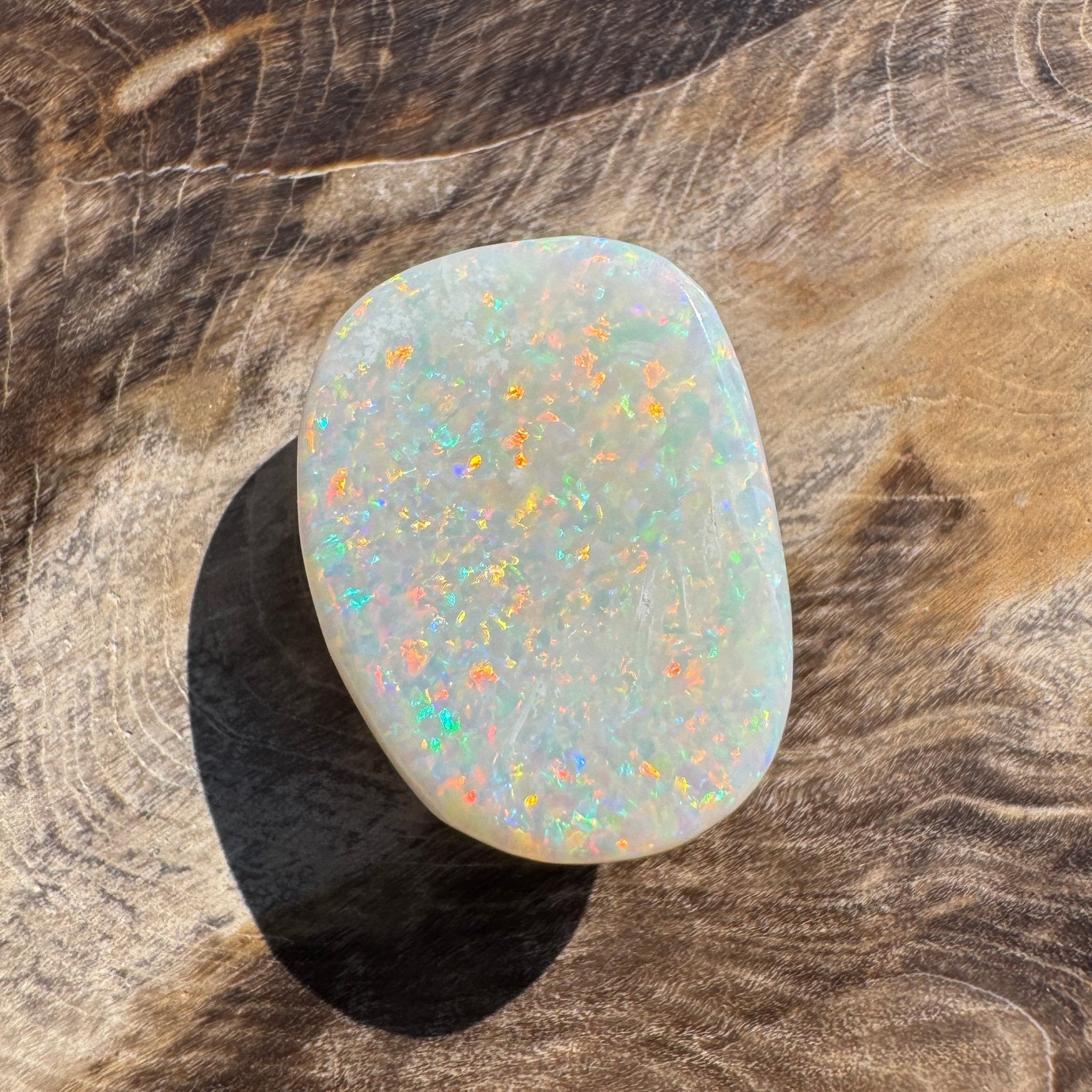 9.3ct Hand - cut Solid Coober Pedy Opal