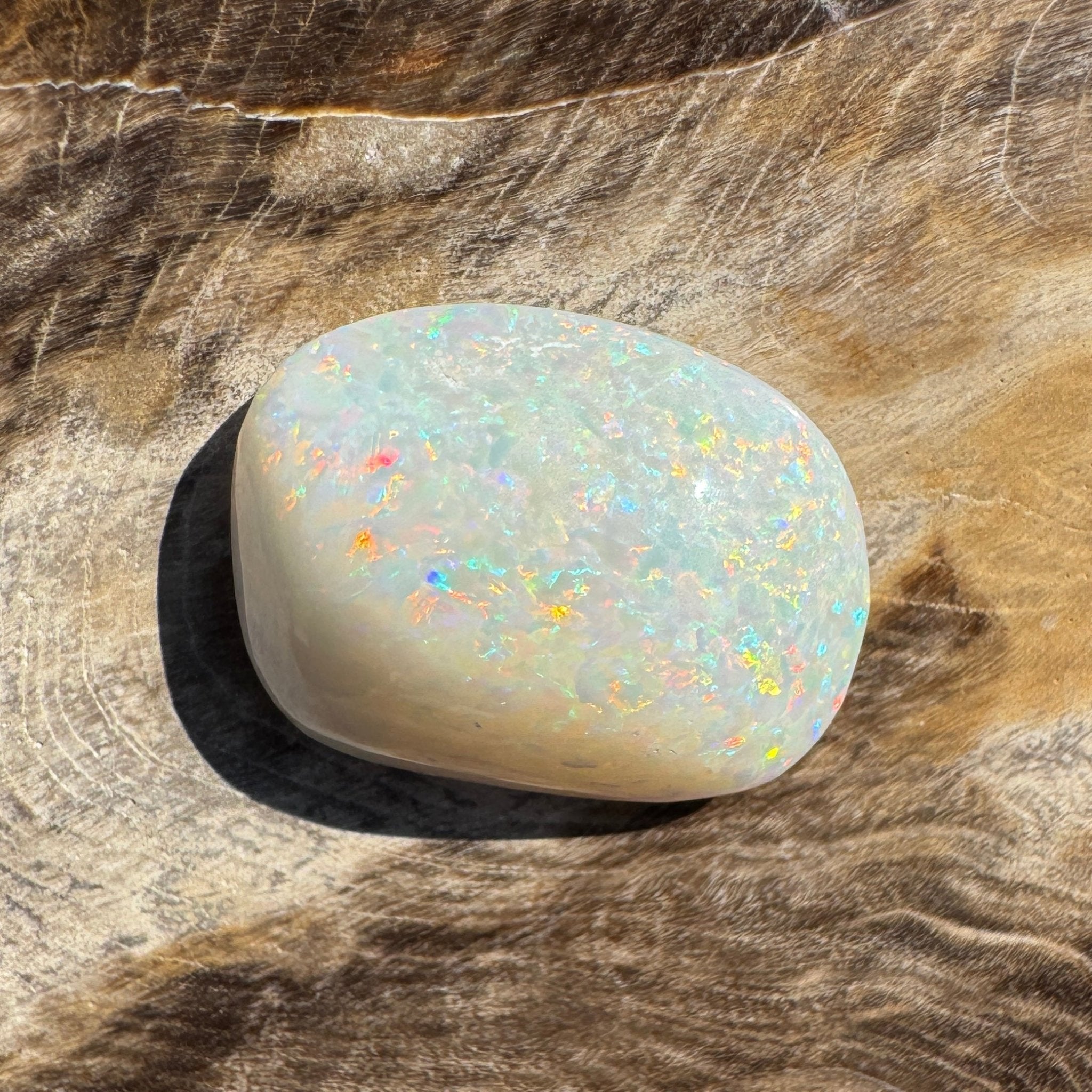 9.3ct Hand - cut Solid Coober Pedy Opal