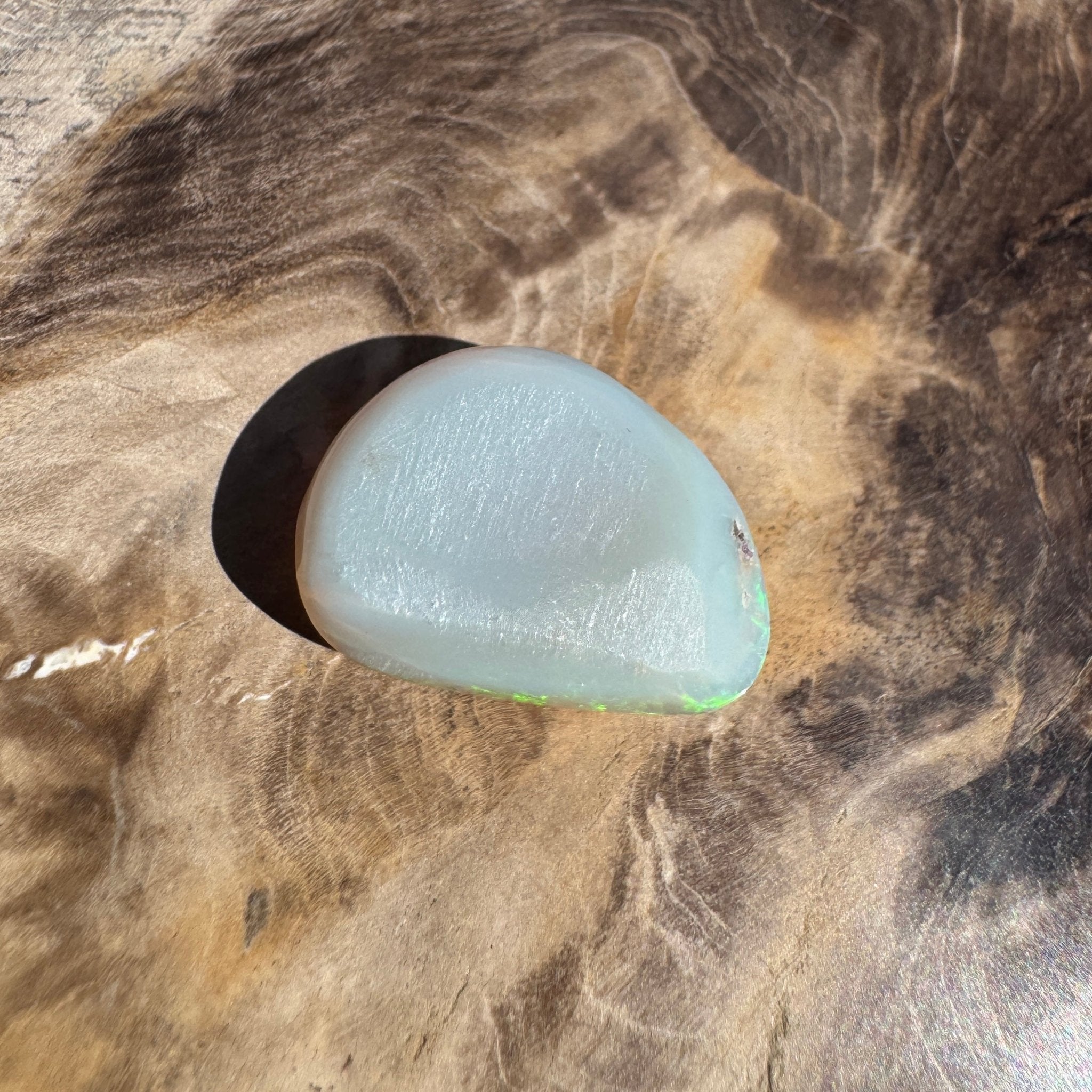 9.3ct Lightning Ridge Freeform Opal | Solid Australian Opal | Hand-Cut