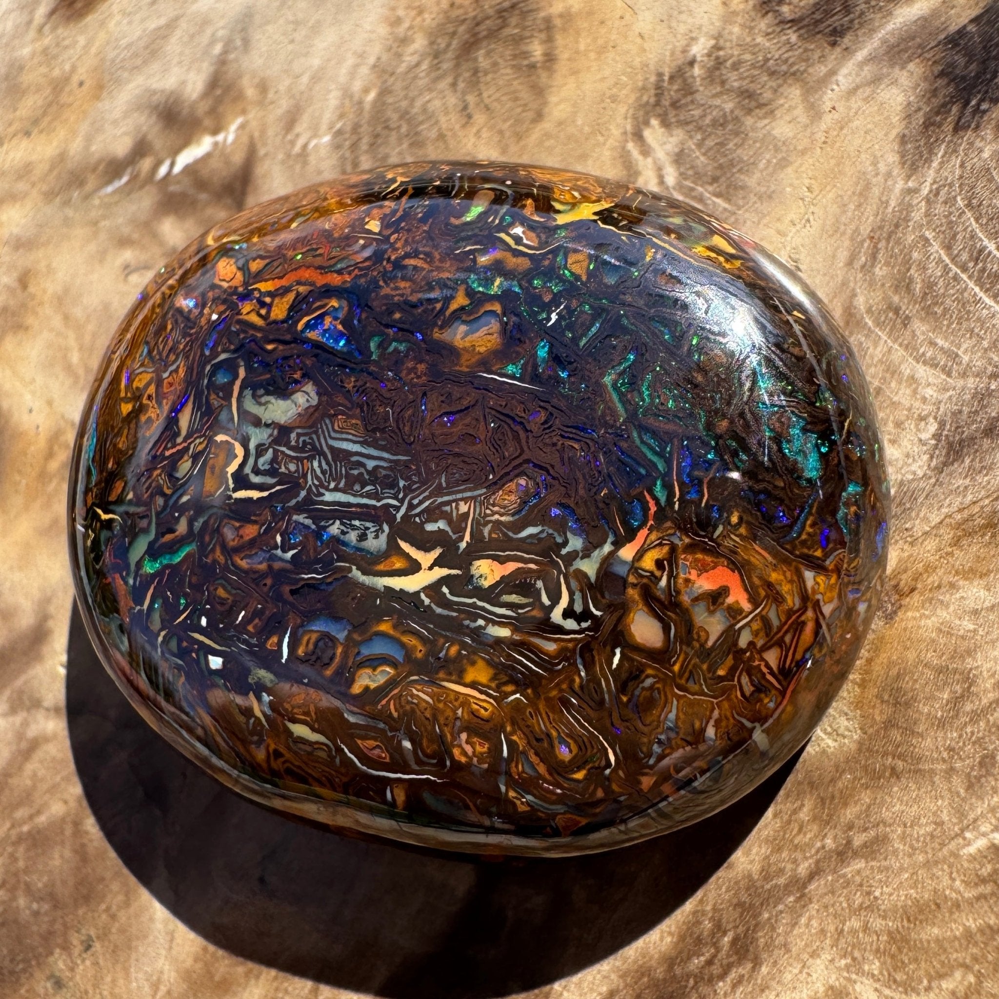 93ct Winton Queensland Boulder Opal | Solid Australian Opal | Hand-Cut