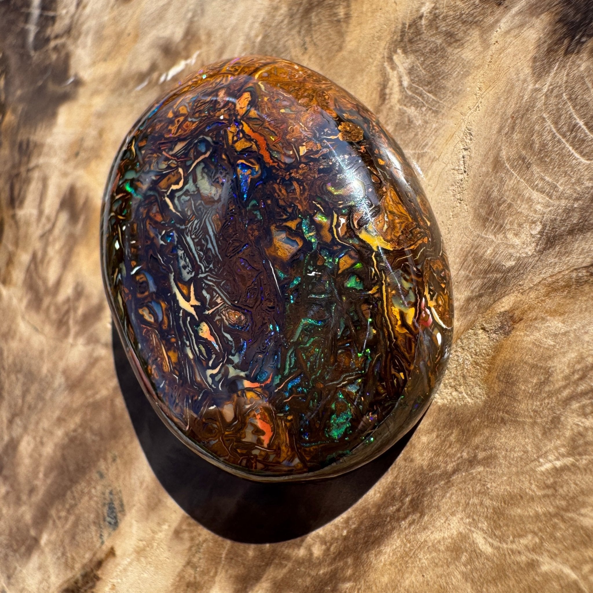 93ct Winton Queensland Boulder Opal | Solid Australian Opal | Hand-Cut