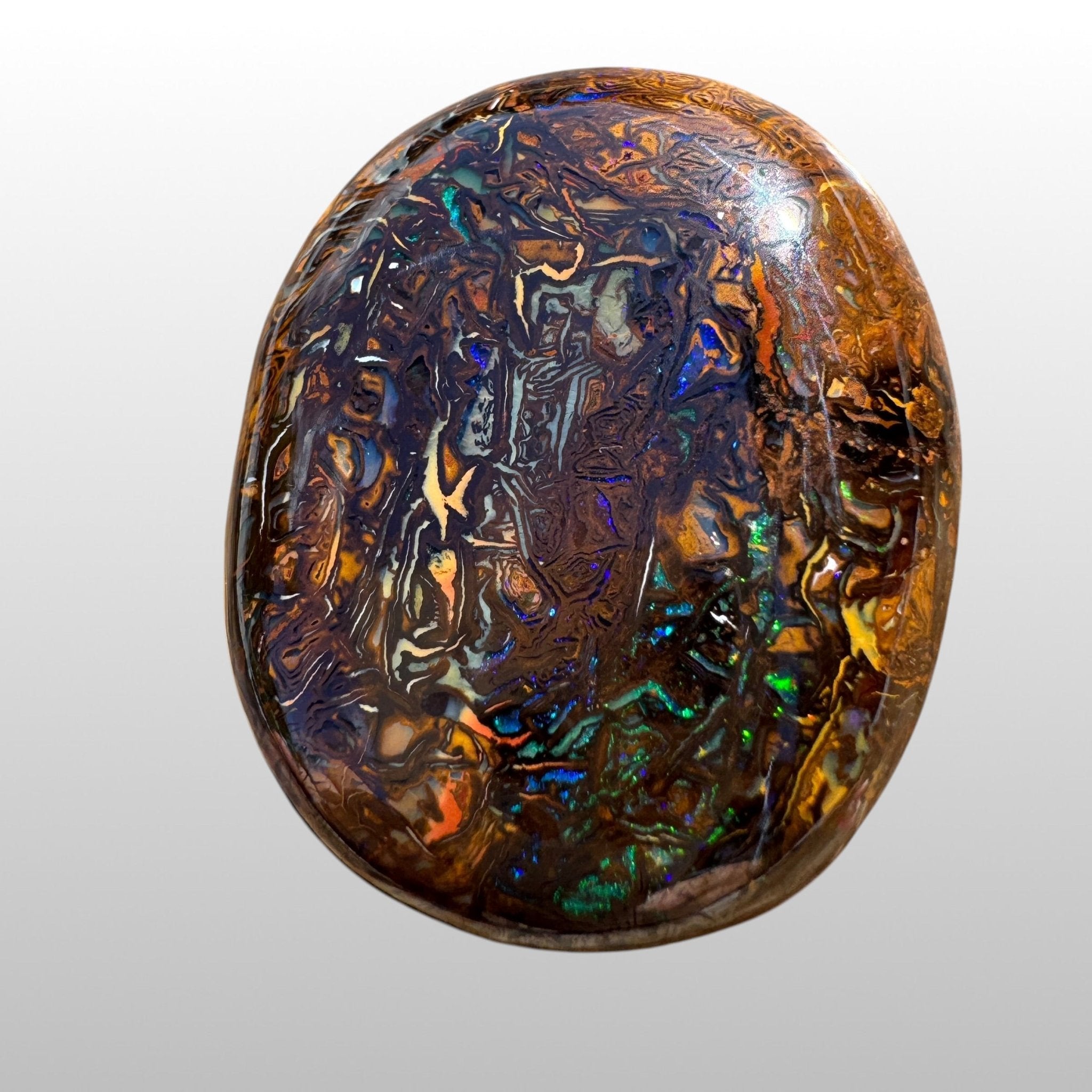 93ct Winton Queensland Boulder Opal | Solid Australian Opal | Hand-Cut