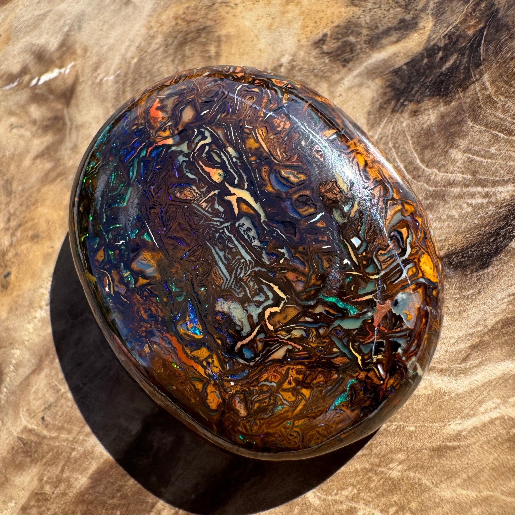 93ct Winton Queensland Boulder Opal | Solid Australian Opal | Hand-Cut