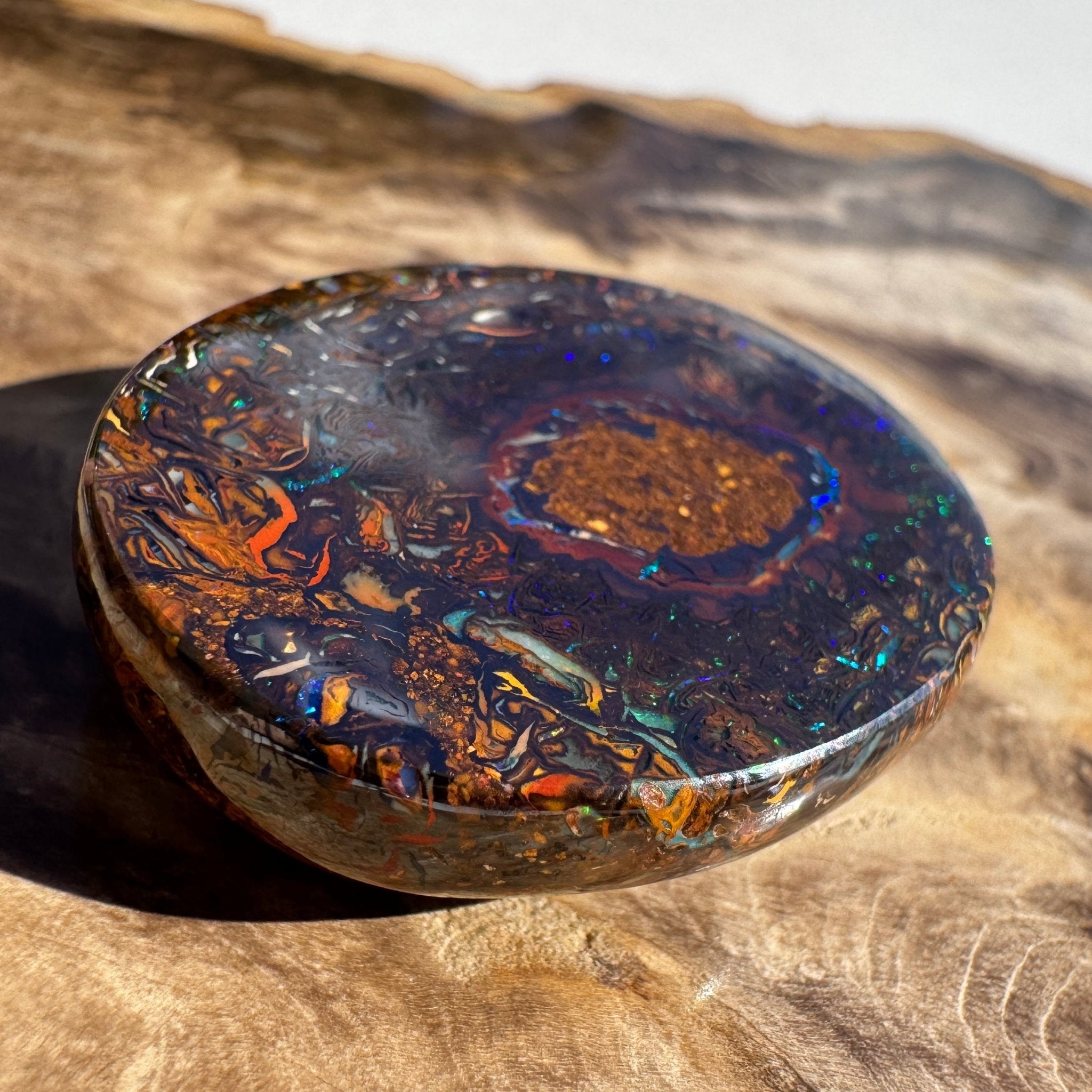 93ct Winton Queensland Boulder Opal | Solid Australian Opal | Hand-Cut