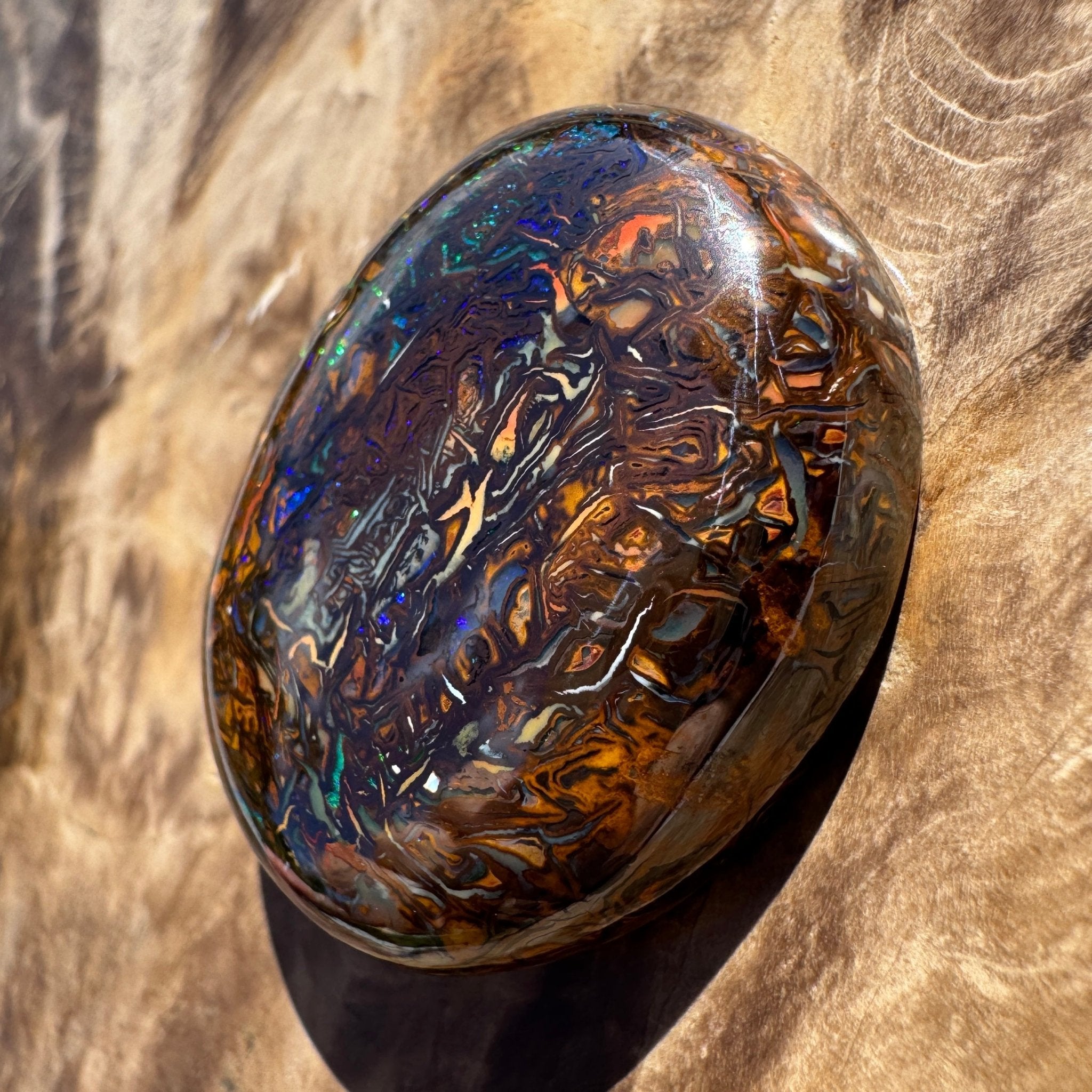 93ct Winton Queensland Boulder Opal | Solid Australian Opal | Hand-Cut