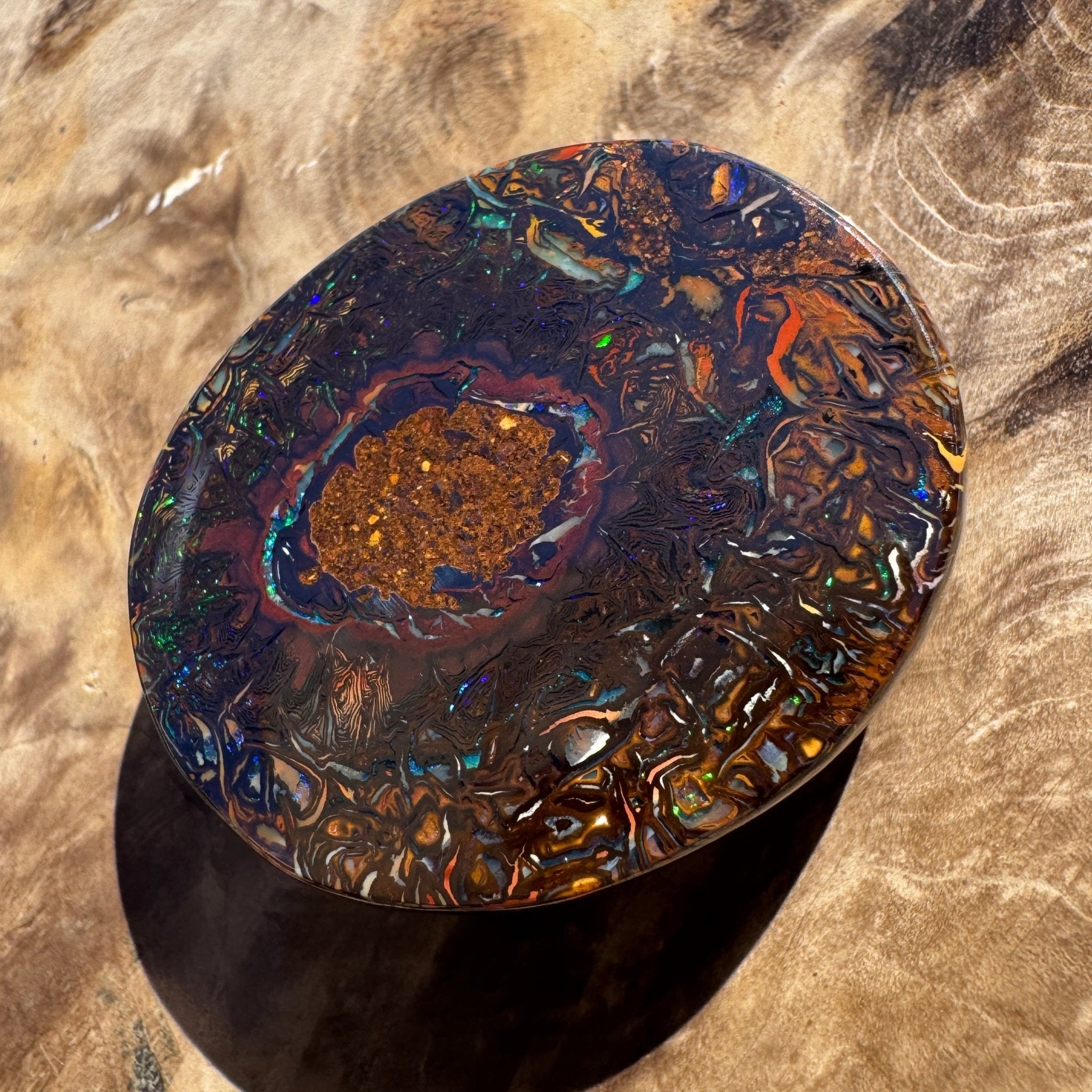 93ct Winton Queensland Boulder Opal | Solid Australian Opal | Hand-Cut