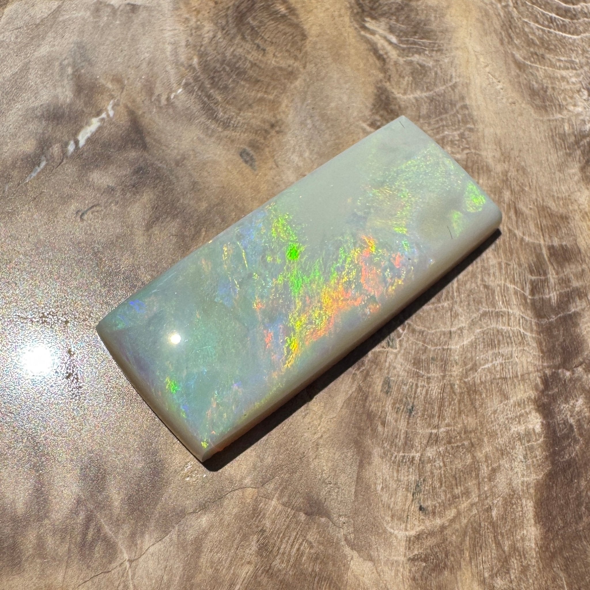 9.5ct Hand - cut Solid Mintabie Opal