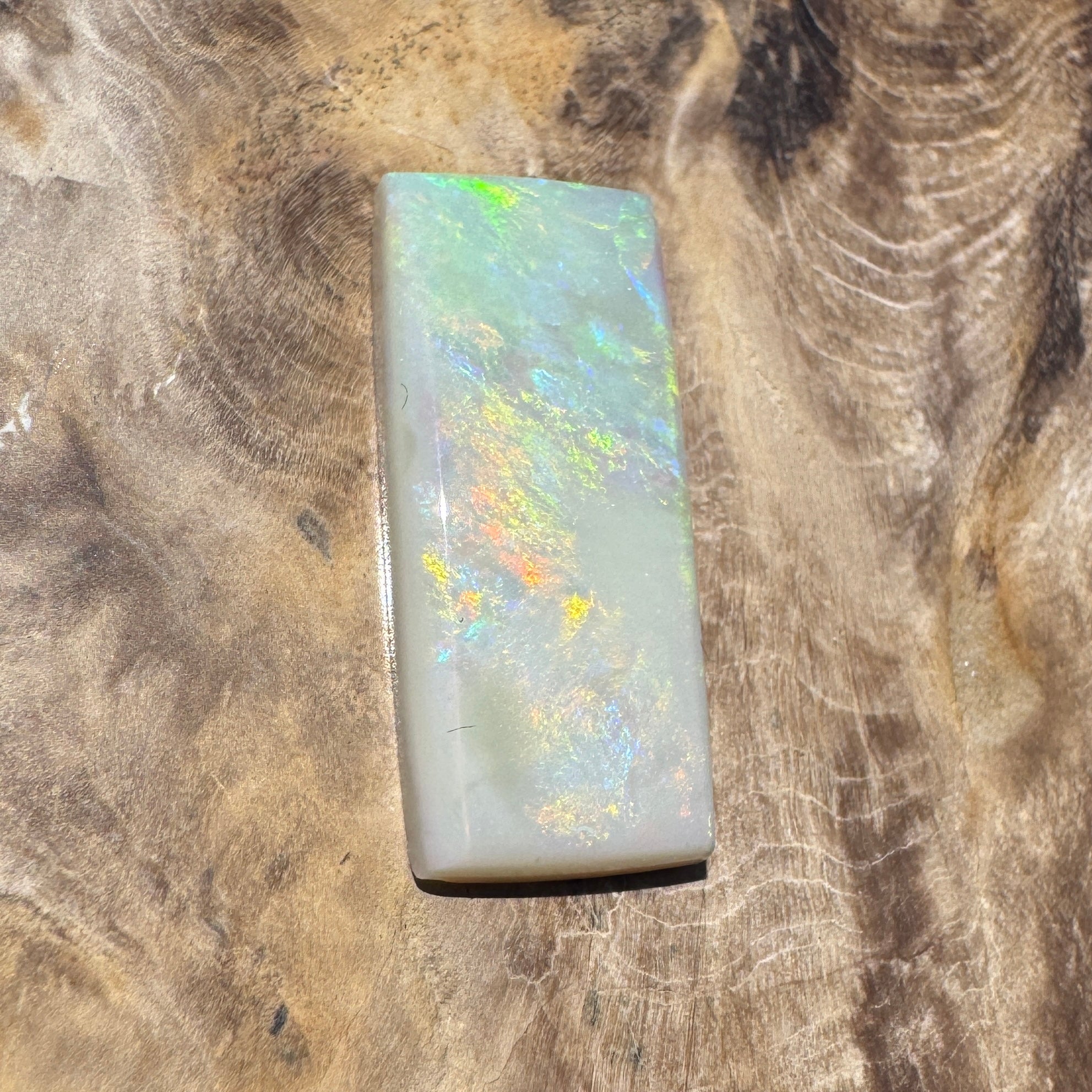 9.5ct Hand - cut Solid Mintabie Opal