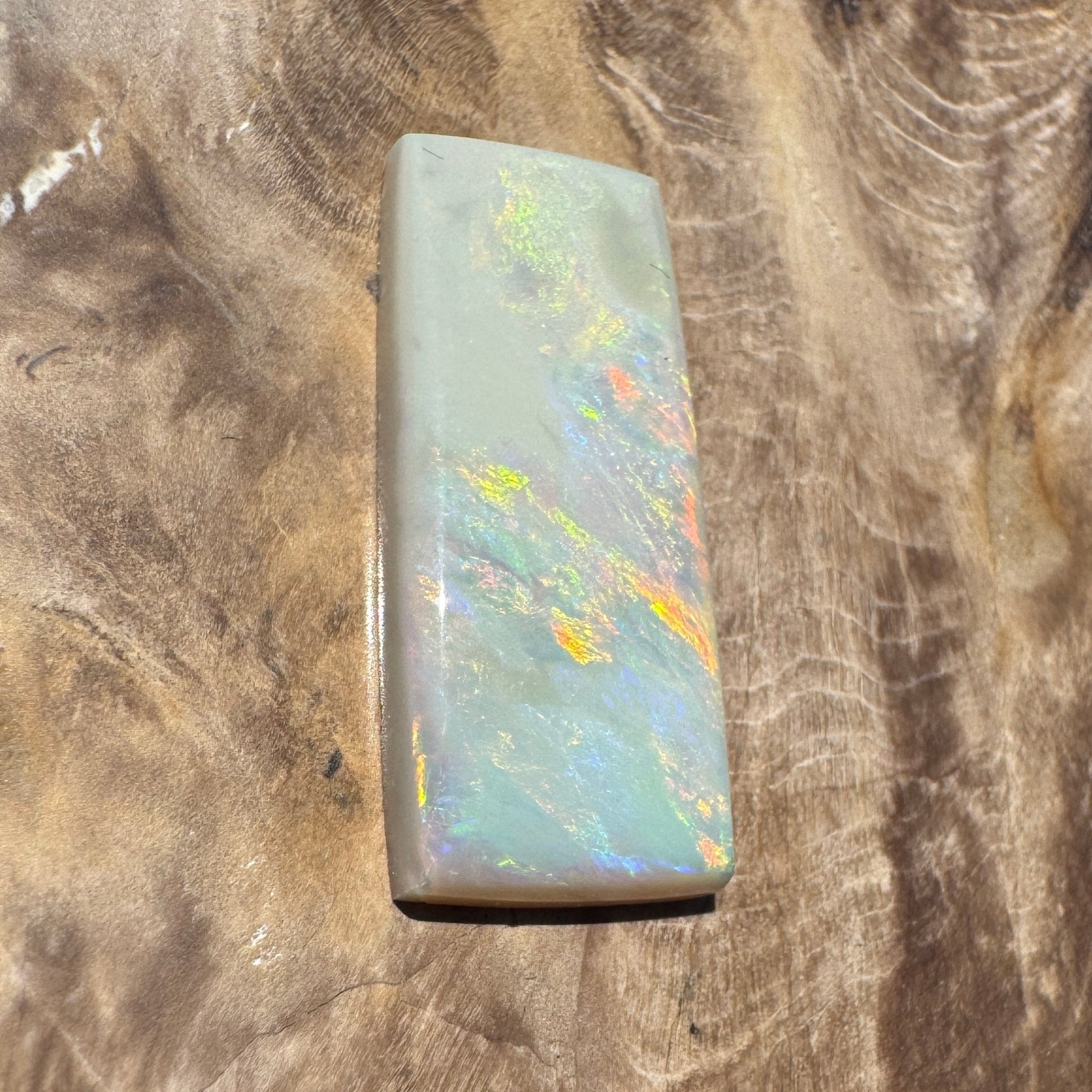 9.5ct Hand - cut Solid Mintabie Opal