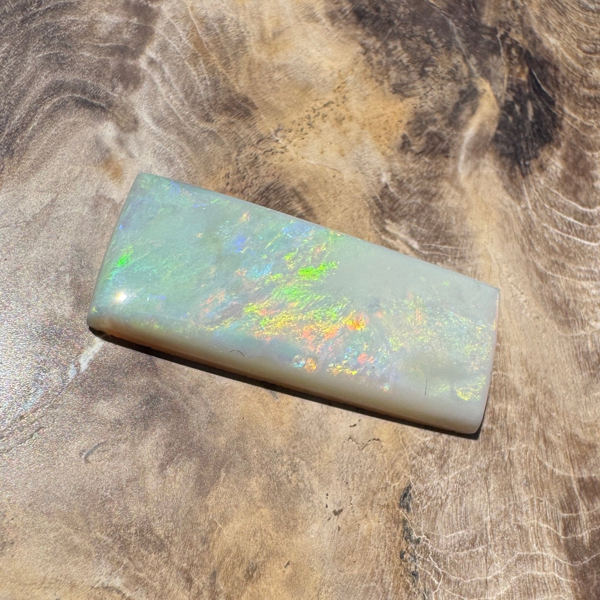 9.5ct Hand - cut Solid Mintabie Opal