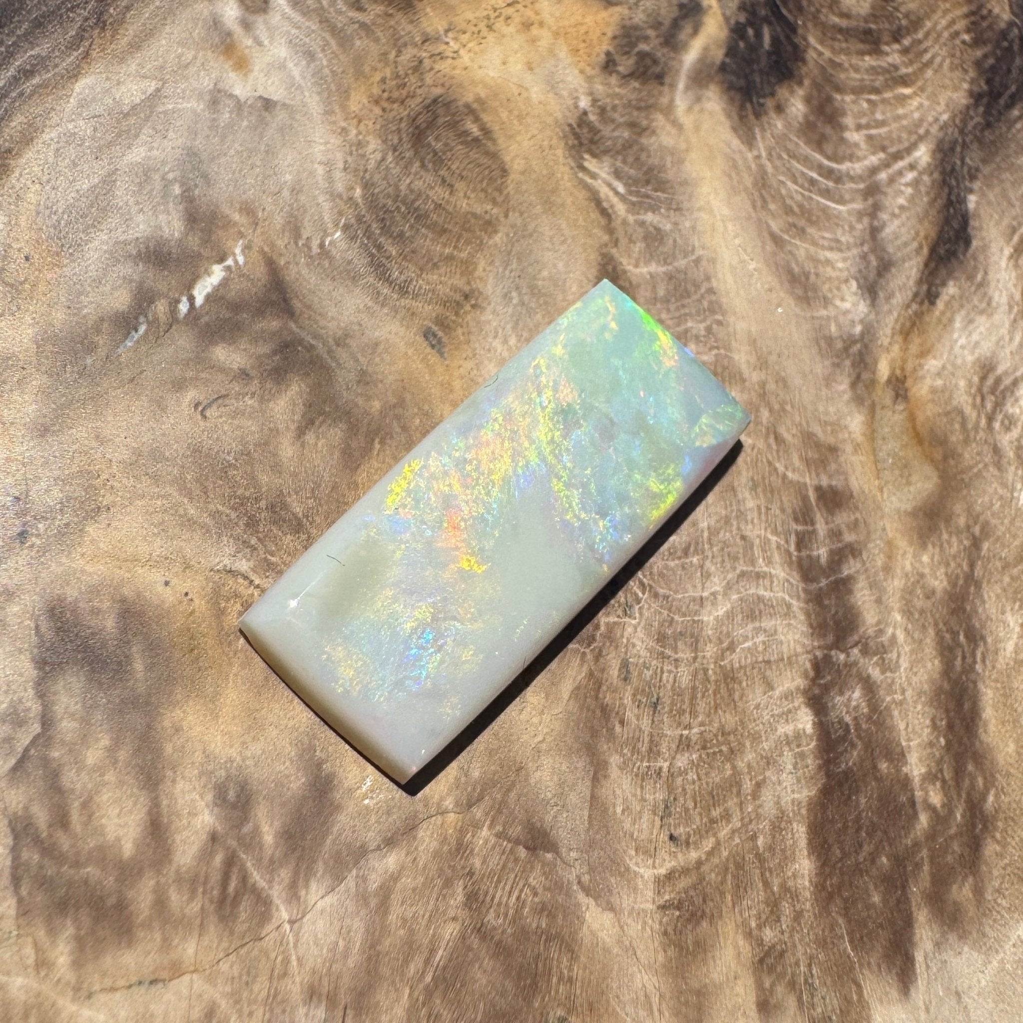 9.5ct Hand - cut Solid Mintabie Opal