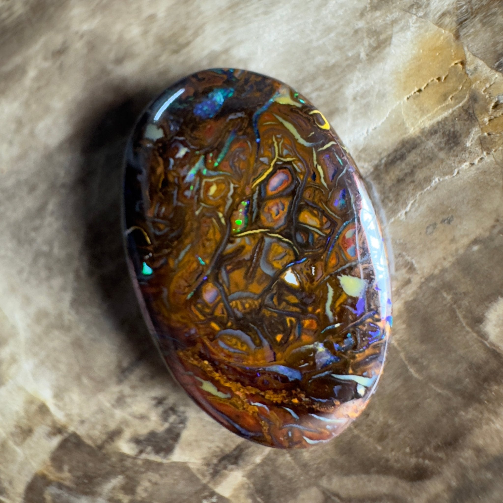 9.7ct Solid Queensland Boulder Opal