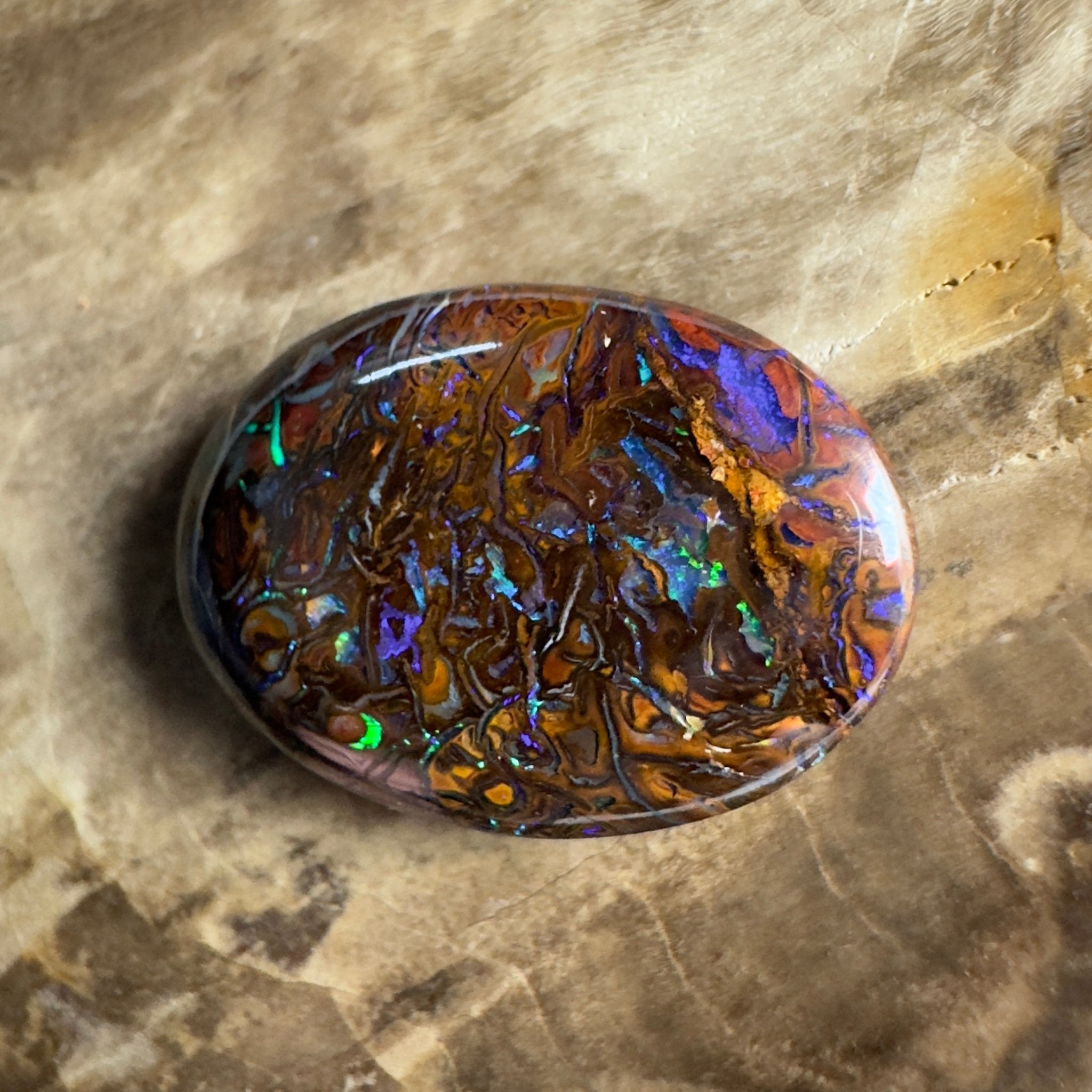 9.7ct Solid Queensland Boulder Opal