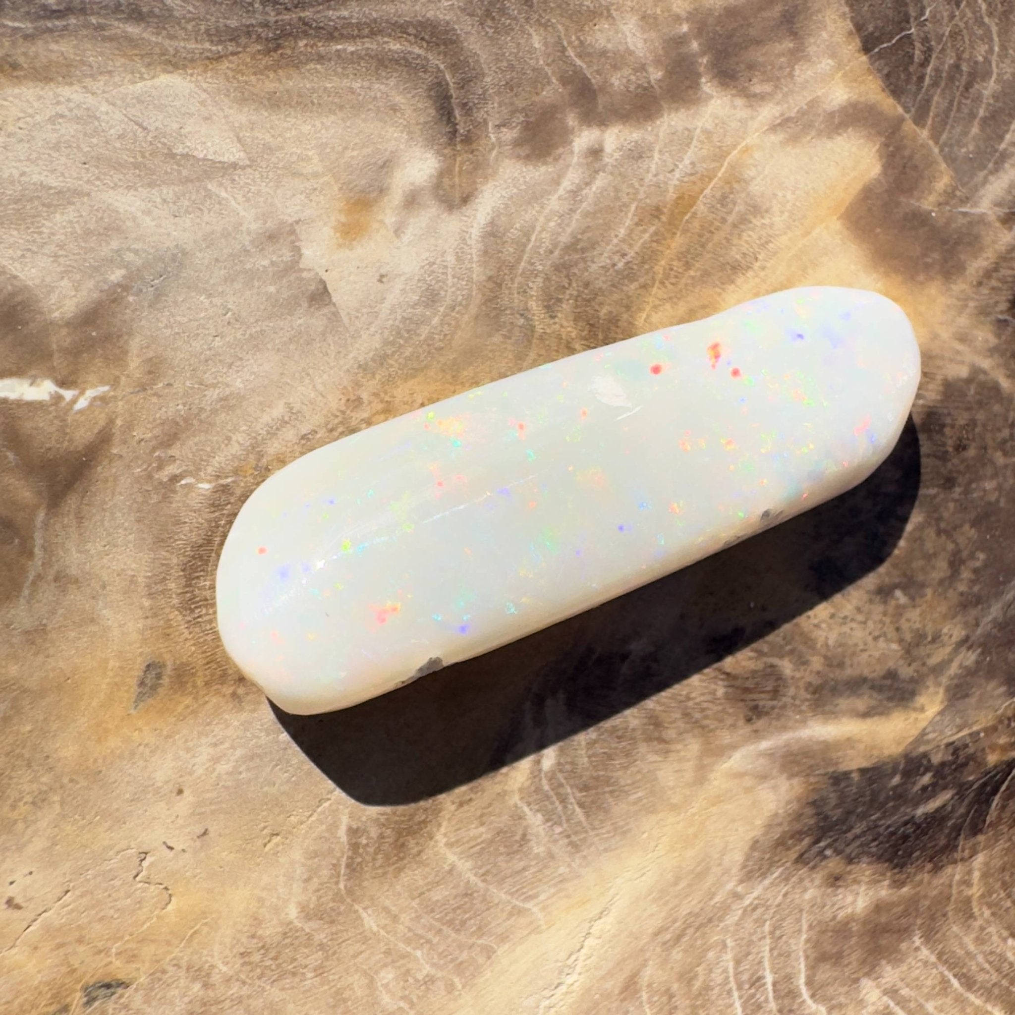 9.9ct Hand - cut Solid Australian Coober Pedy Opal