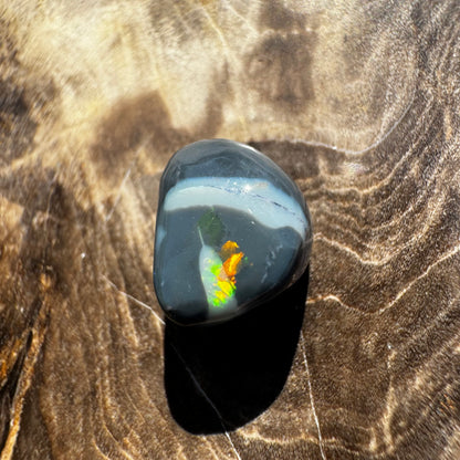 Lightning Ridge Semi Black Opal 2.8carat Solid Hand-Cut Luxury - Iona Opal Australia