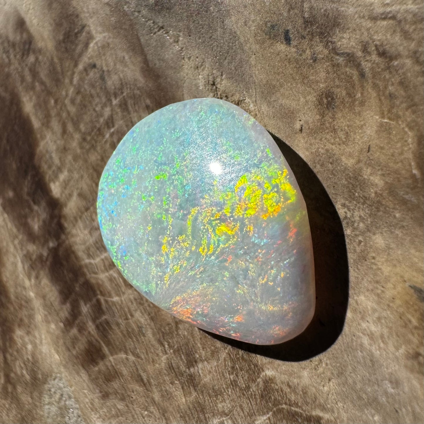 Coober Pedy Opal 4.2carat Solid Hand-Cut Luxury - Iona Opal Australia