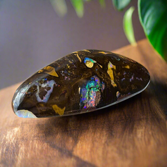 35.6ct Hand-cut Queensland Boulder Opal