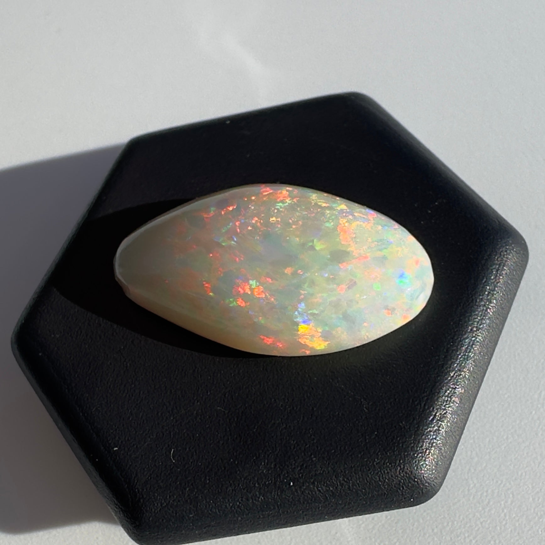 Australian Coober Pedy Opal 3.5carat Solid Hand Cut Luxury - Iona Opal Australia