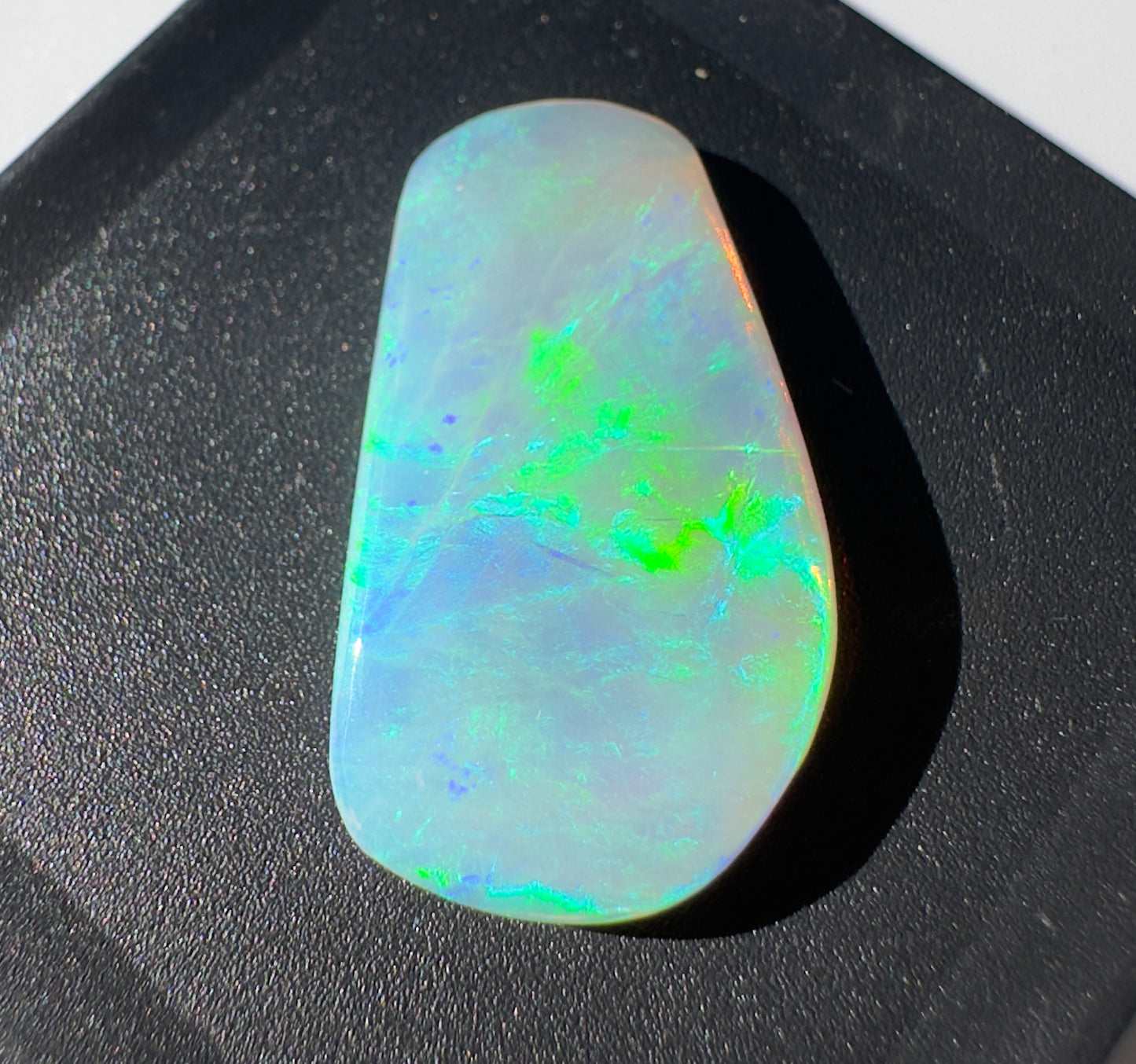 Australian Coober Pedy Crystal Opal 7.8carat Solid Hand Cut Luxury - Iona Opal Australia