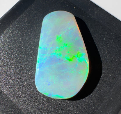 Australian Coober Pedy Crystal Opal 7.8carat Solid Hand Cut Luxury - Iona Opal Australia