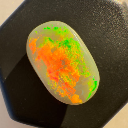 Australian Lightning Ridge Semi-Black Opal Picture Stone 2.6 Carat Solid Hand Cut Luxury - Iona Opal Australia