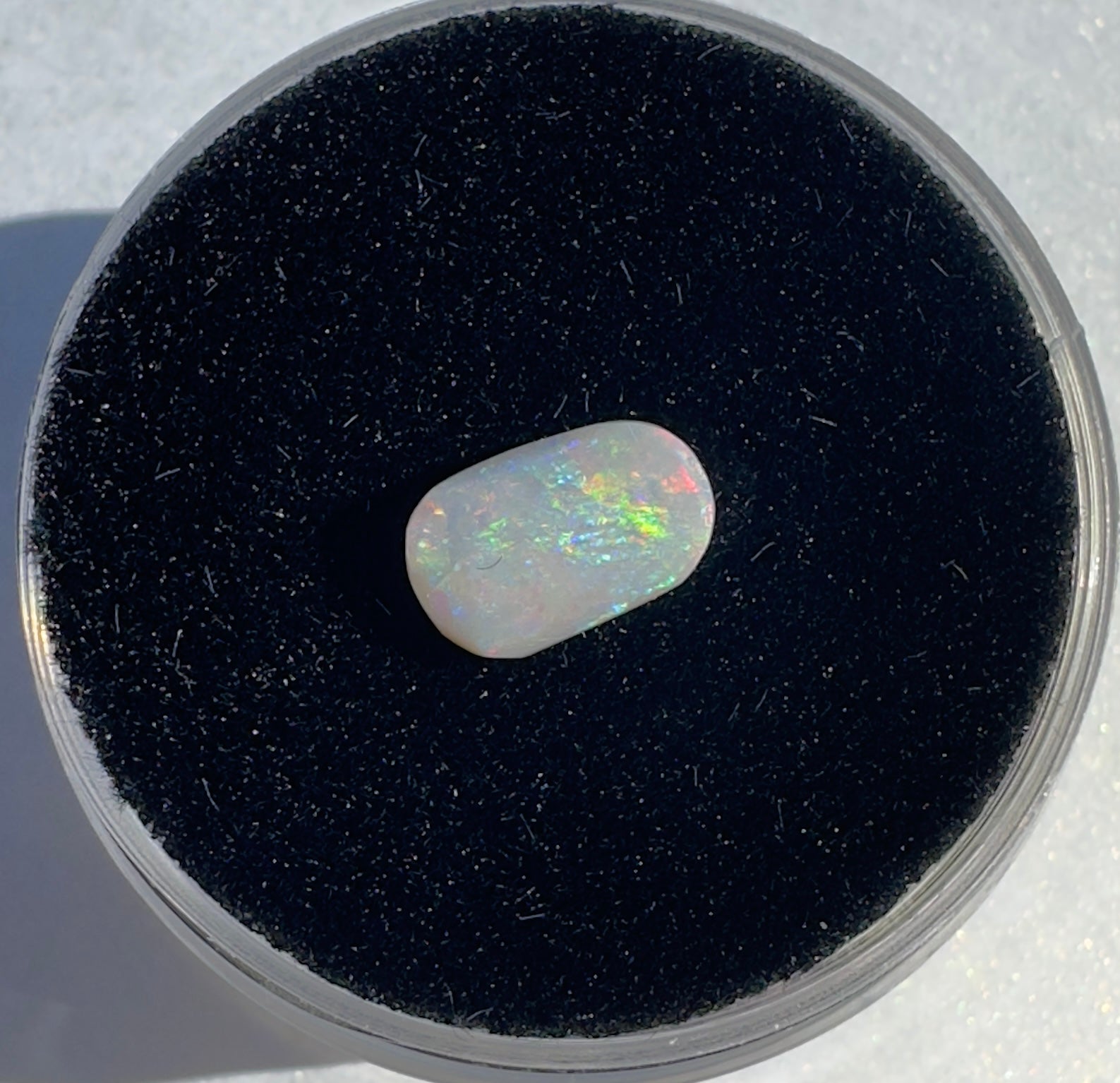 Lightning Ridge Semi Black Opal 1.2carat Solid Hand-Cut Luxury - Iona Opal Australia