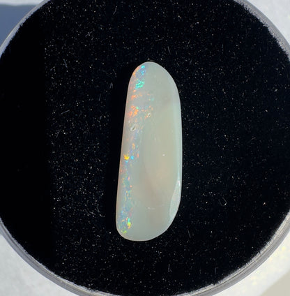 Lightning Ridge Semi Black Opal 1.1carat Solid Hand-Cut Luxury