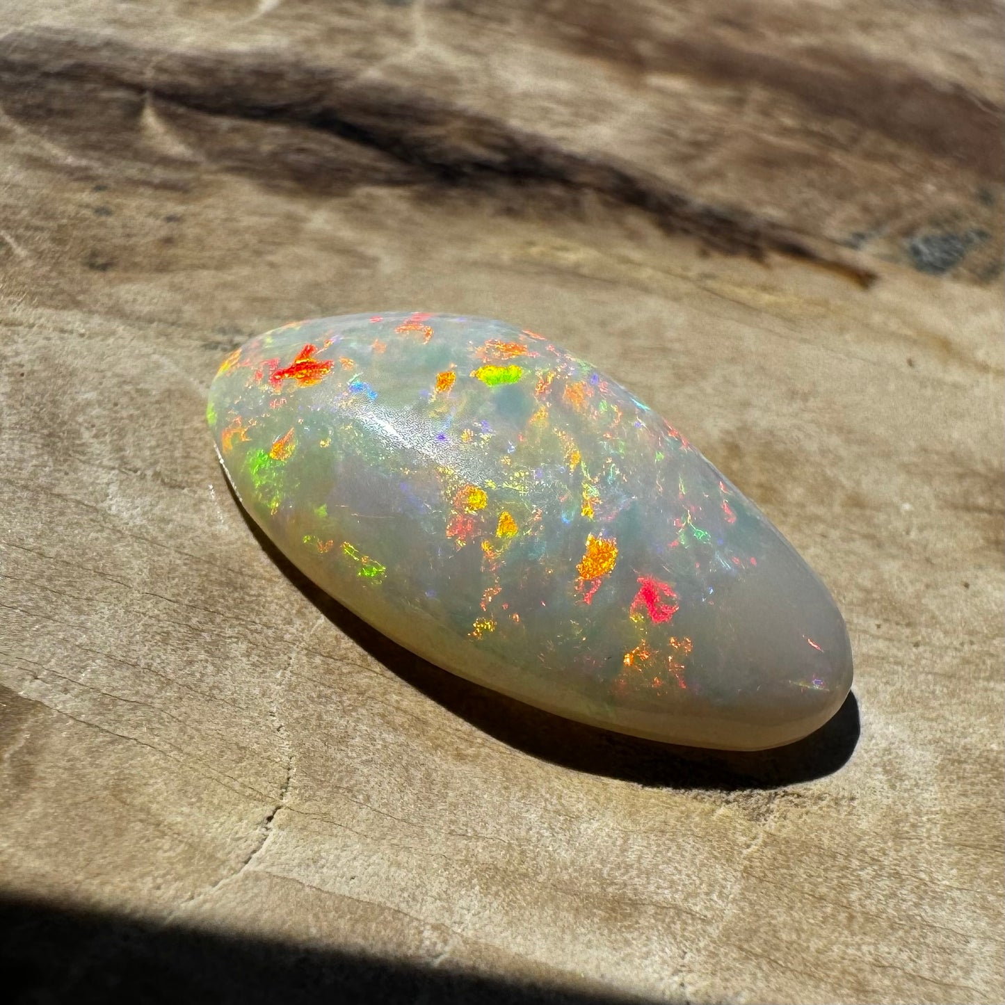 Australian Coober Pedy Opal 3.5carat Solid Hand Cut Luxury - Iona Opal Australia