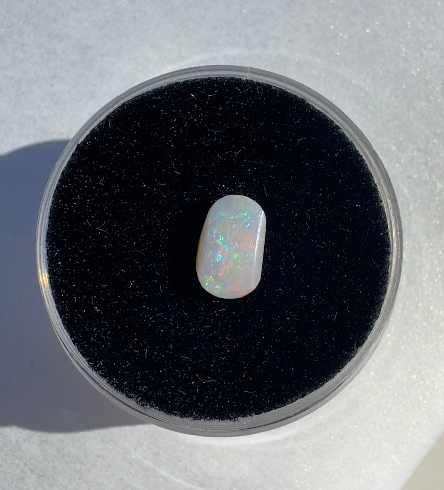 Australian Lightning Ridge Crystal Opal 1.2carat Solid Hand Cut Luxury - Iona Opal Australia