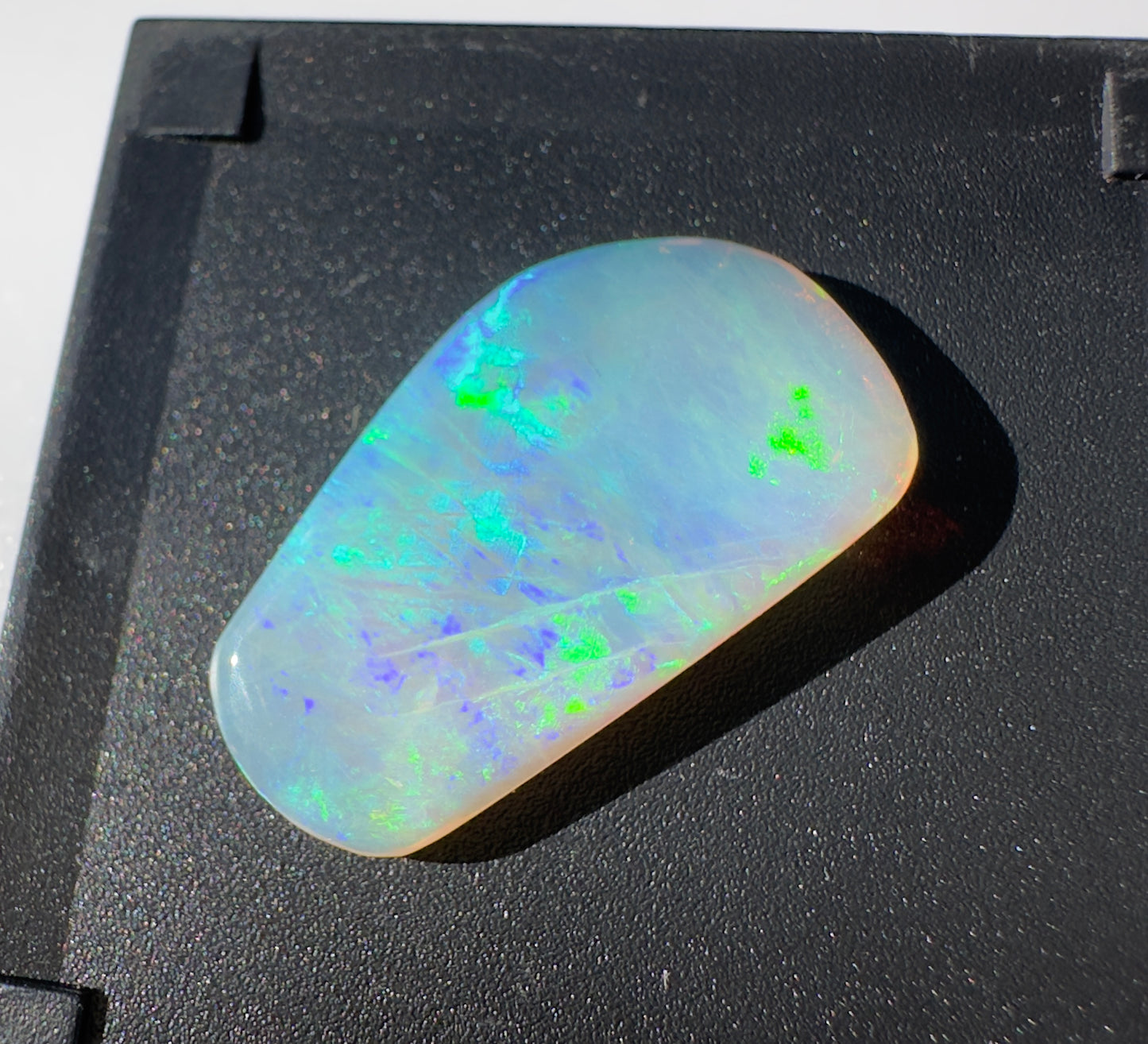 Australian Coober Pedy Crystal Opal 7.8carat Solid Hand Cut Luxury - Iona Opal Australia