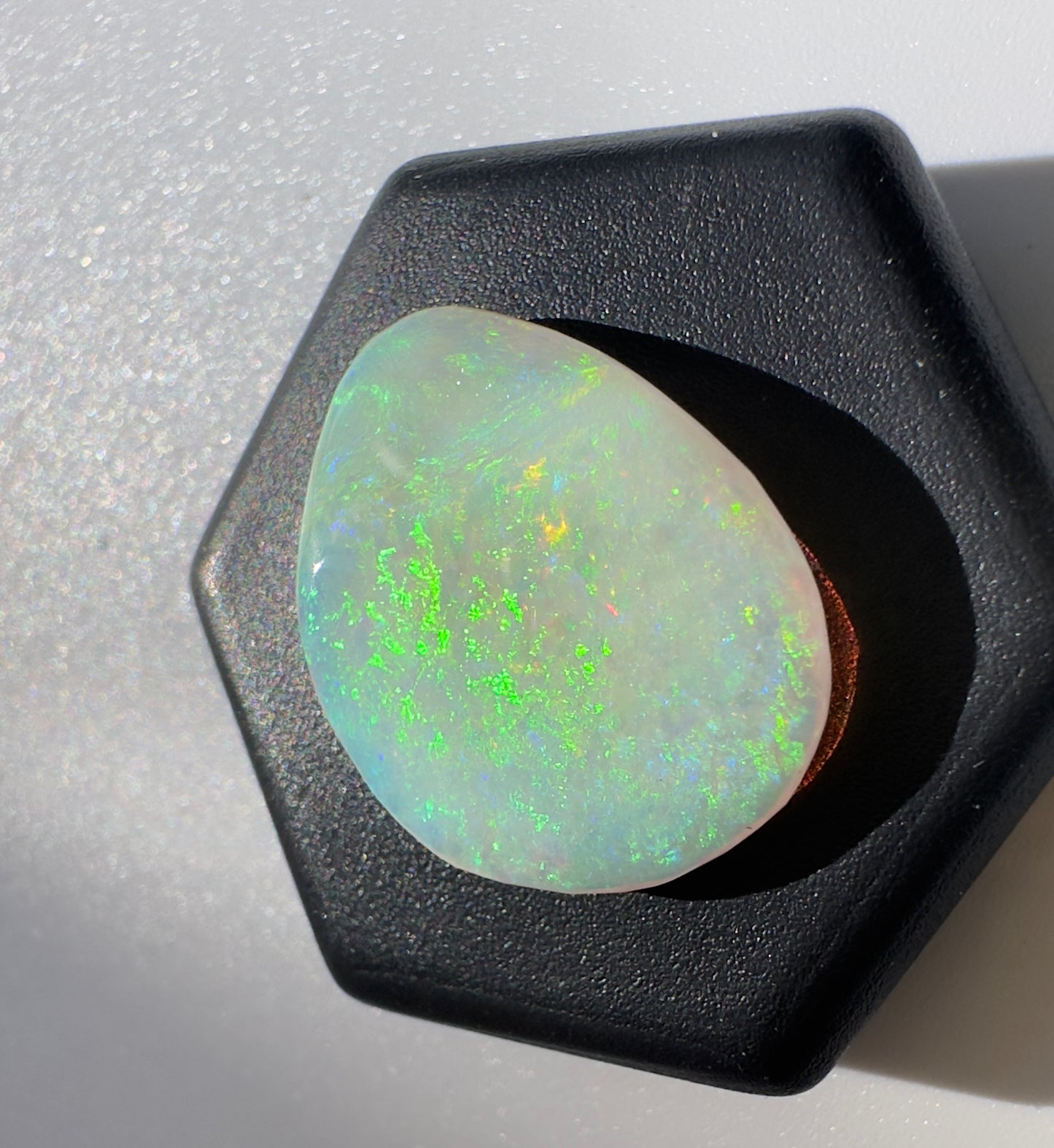 Australian Coober Pedy Opal 4.2carat Solid Hand Cut Luxury - Iona Opal Australia