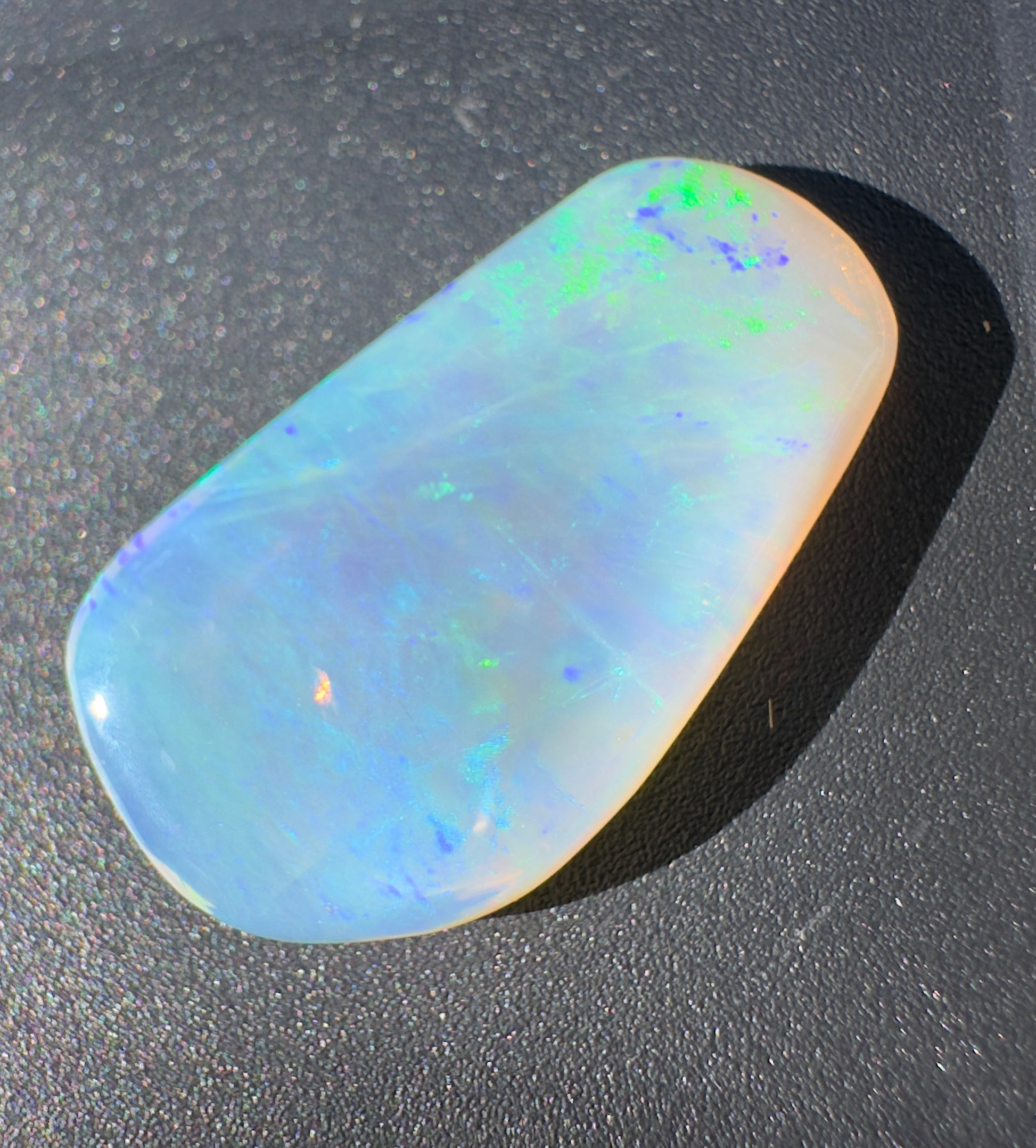 Australian Coober Pedy Crystal Opal 7.8carat Solid Hand Cut Luxury - Iona Opal Australia