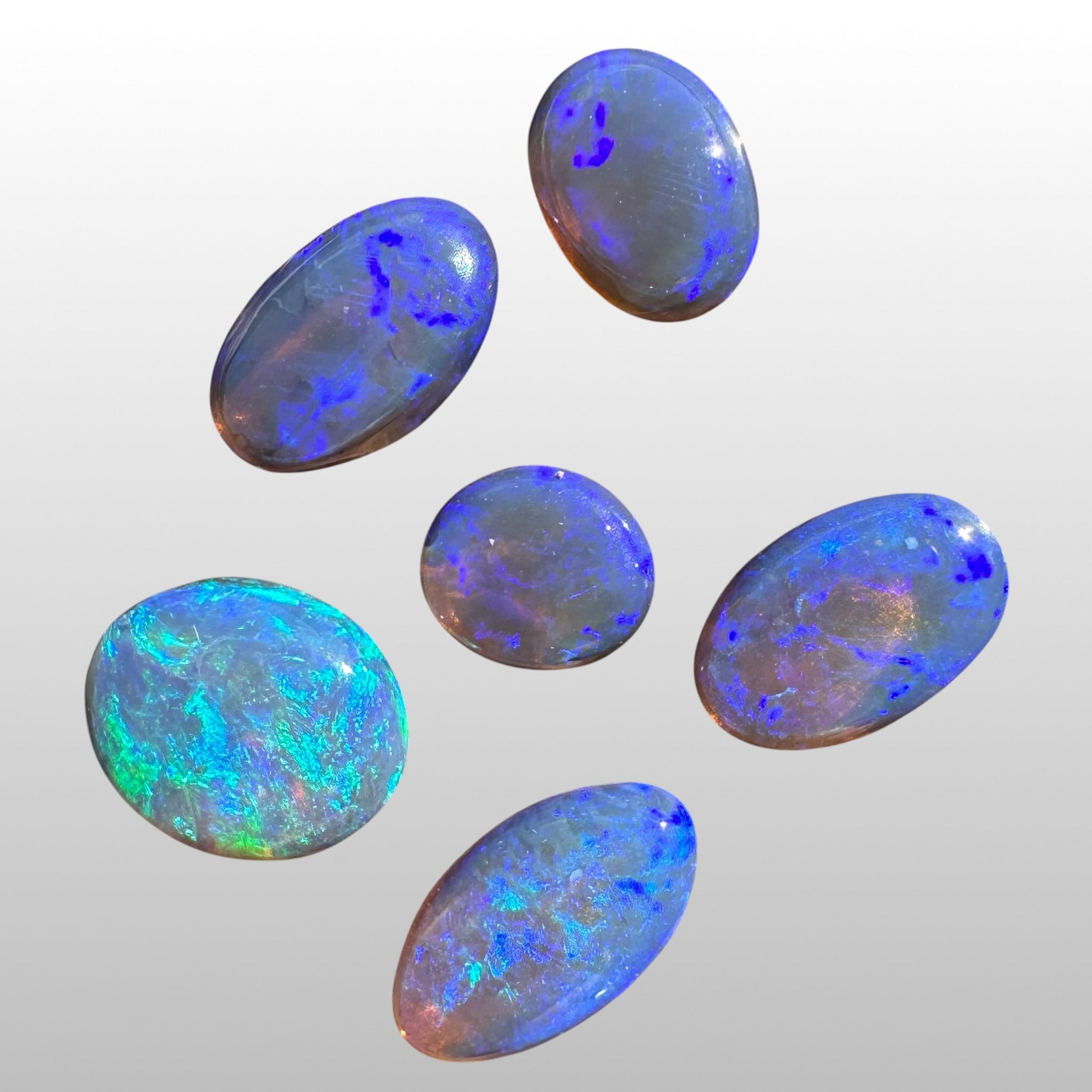 3.1ct Lightning Ridge Opal Parcel | Solid Australian Opal | Hand-Cut
