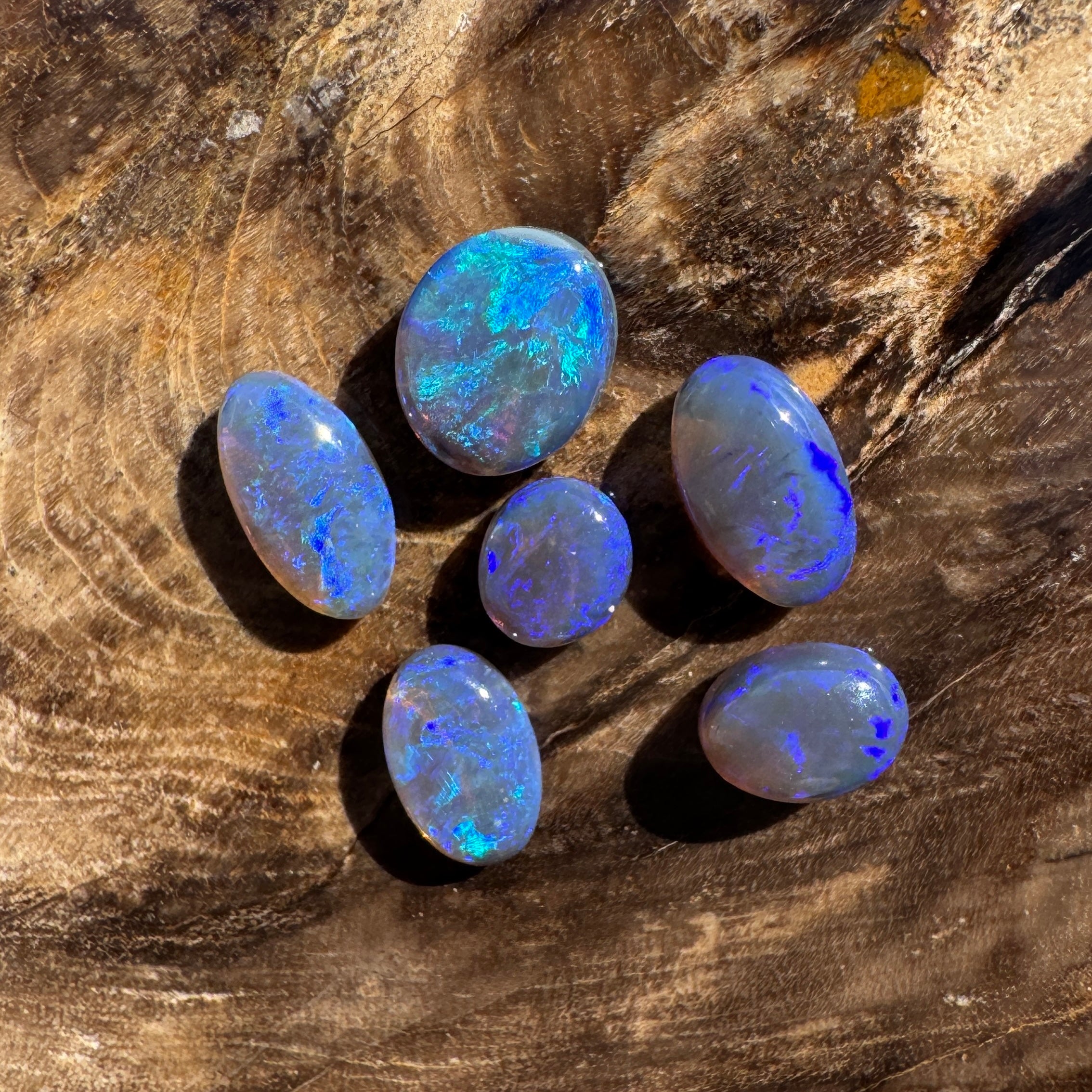 3.1ct Lightning Ridge Opal Parcel | Solid Australian Opal | Hand-Cut