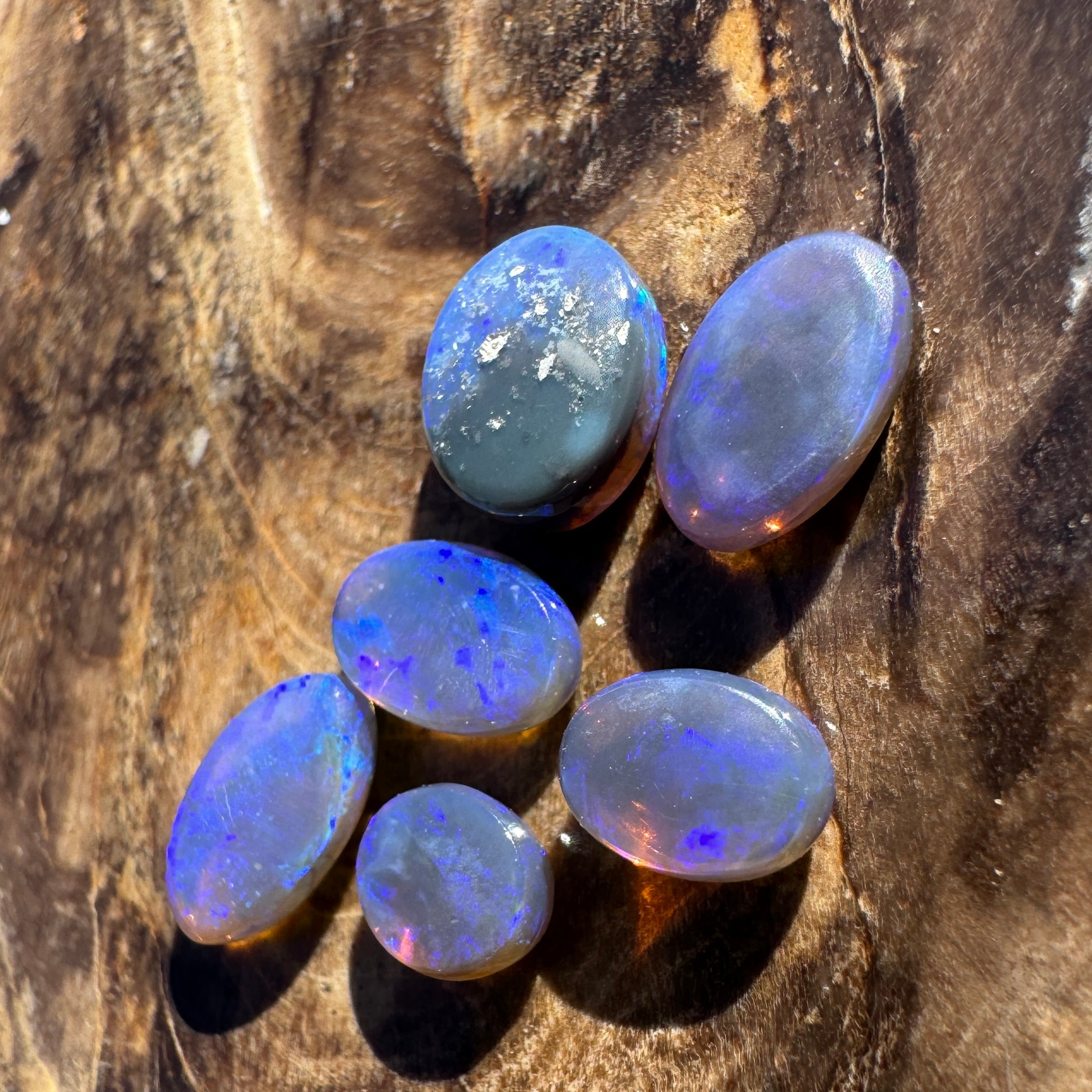 3.1ct Lightning Ridge Opal Parcel | Solid Australian Opal | Hand-Cut