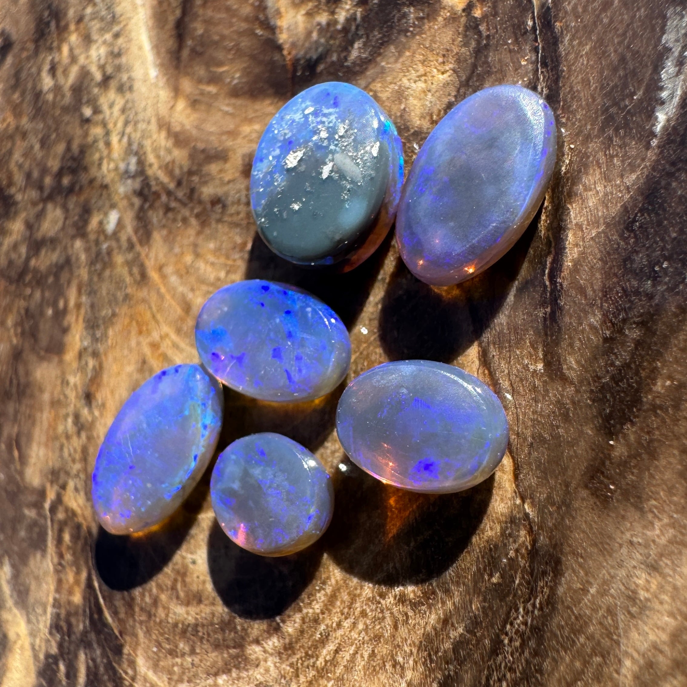 3.1ct Lightning Ridge Opal Parcel | Solid Australian Opal | Hand-Cut