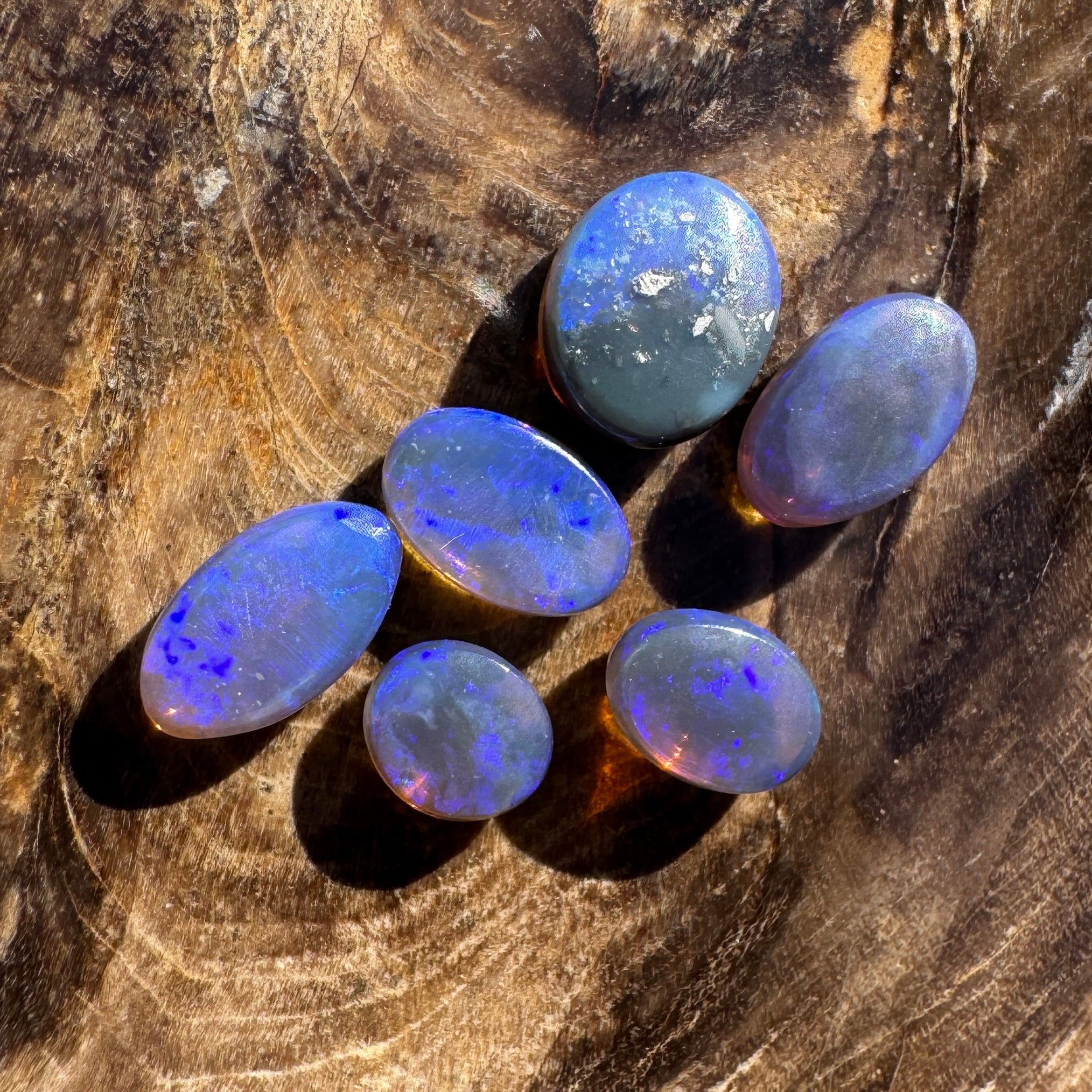 3.1ct Lightning Ridge Opal Parcel | Solid Australian Opal | Hand-Cut