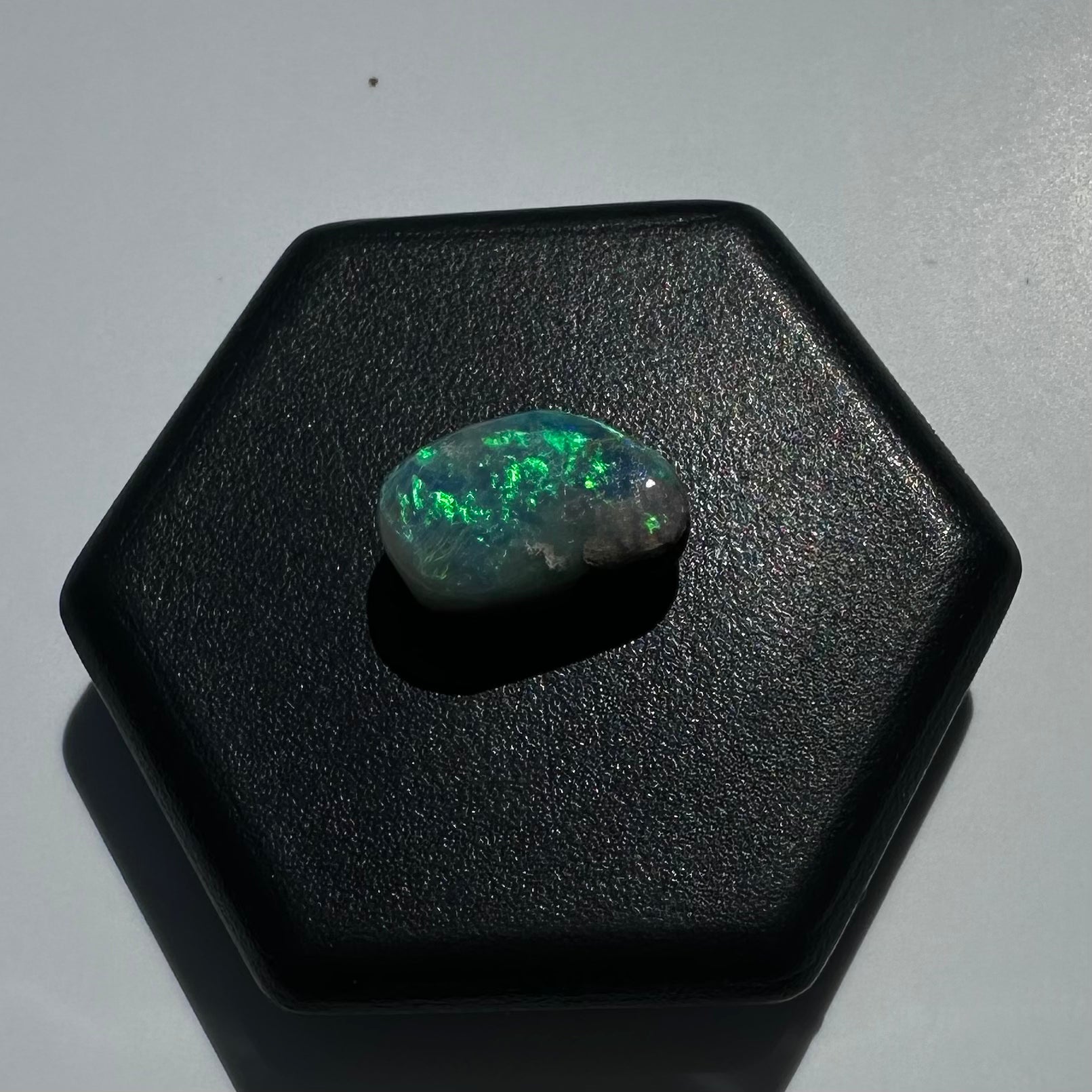 Lightning Ridge Semi Black Opal 1.1carat Solid Hand-Cut Luxury - Iona Opal Australia