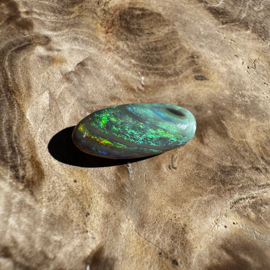 Lightning Ridge Semi Black Opal 2.1carat Solid Hand-Cut Luxury - Iona Opal Australia