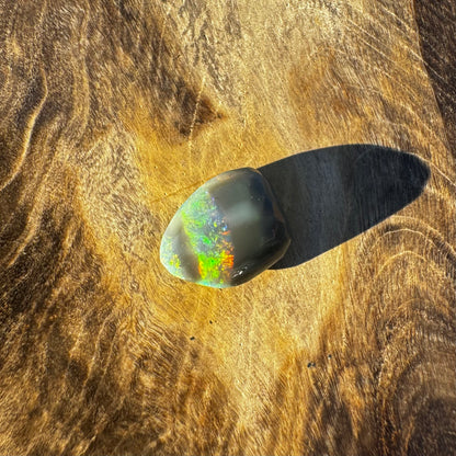 Lightning Ridge Opal Semi Black 1.0carat Solid Hand-Cut Luxury - Iona Opal Australia