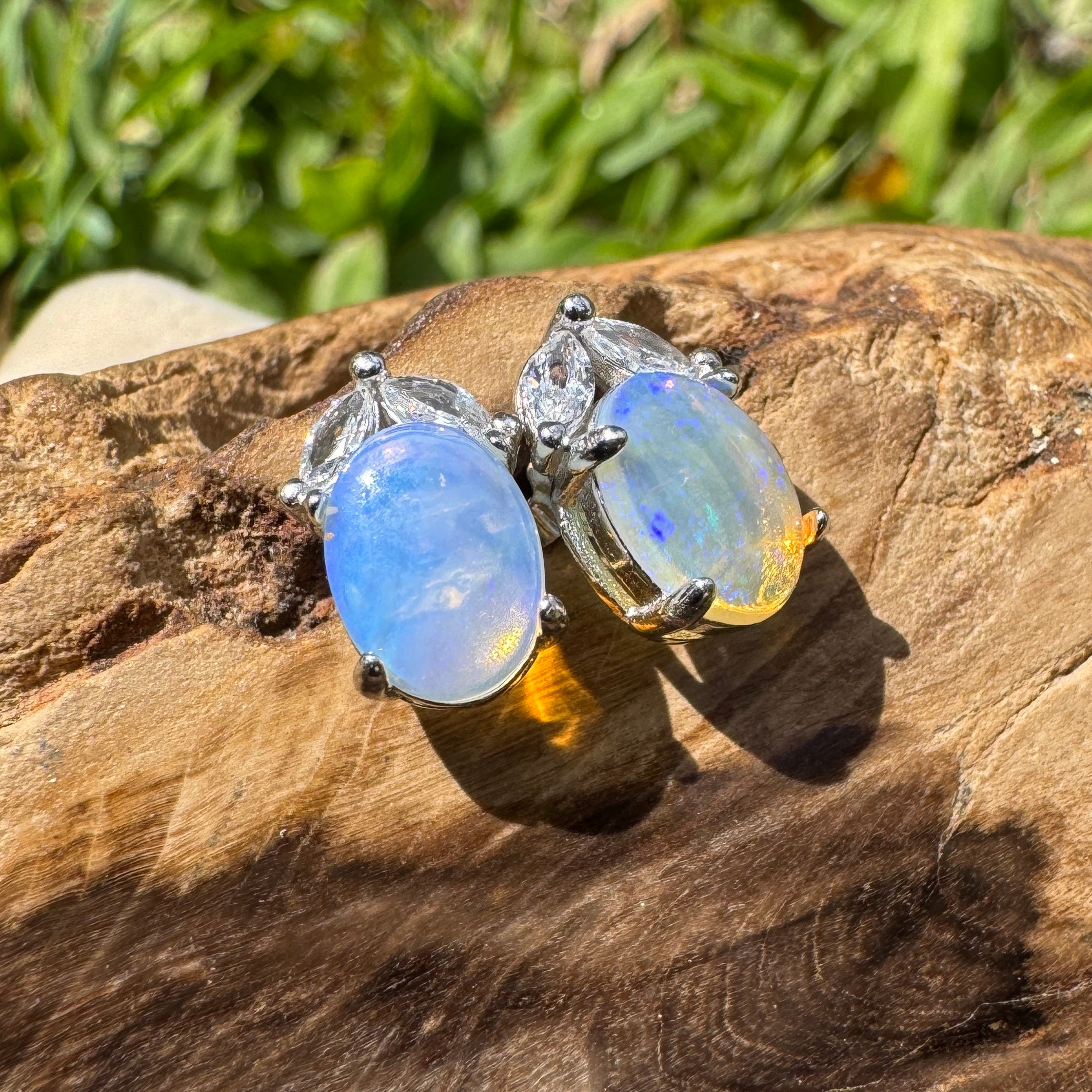 1.3ct Lightning Ridge Opal Earrings ~ 'Lake Griffin Grandeur' | 925 Sterling Silver | Solid Australian Opal (Copy)