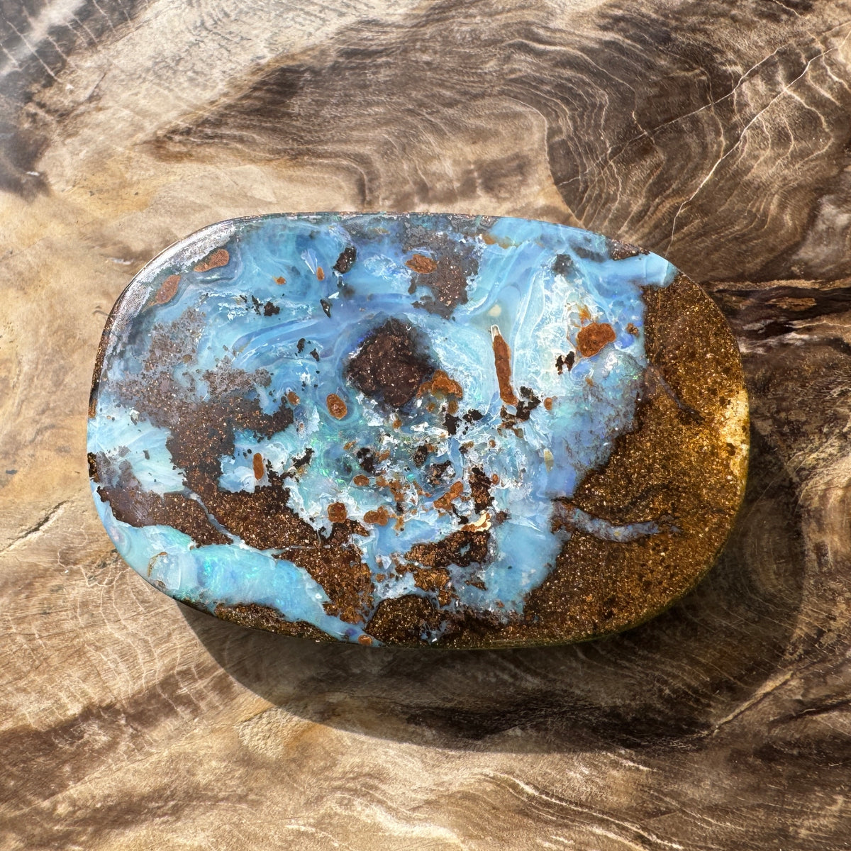 113ct Queensland Boulder Opal | Solid Australian Opal | Hand-Cut
