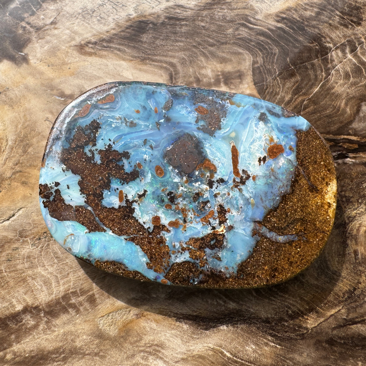 113ct Queensland Boulder Opal | Solid Australian Opal | Hand-Cut