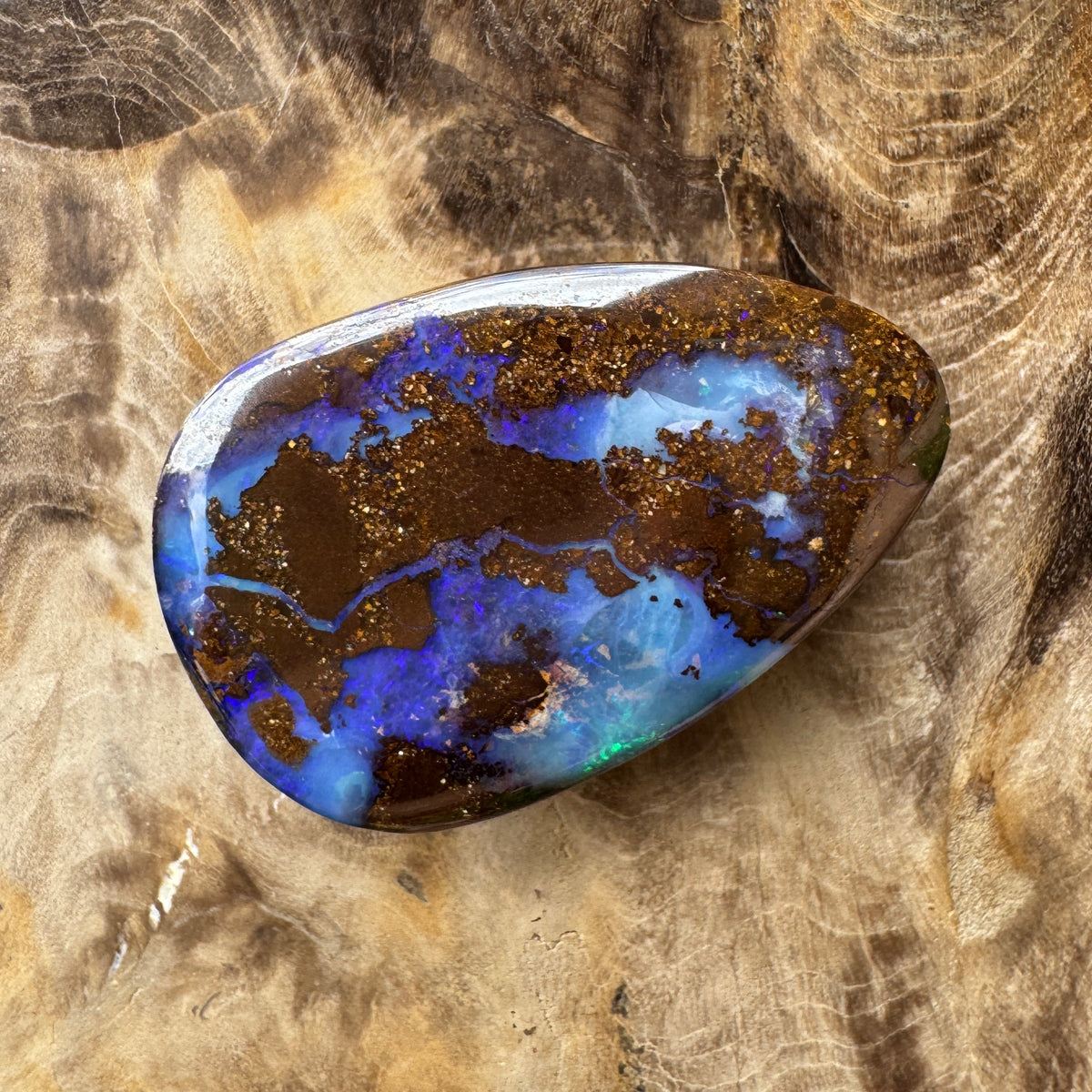 26ct Queensland Boulder Opal | Solid Australian Opal | Hand-Cut